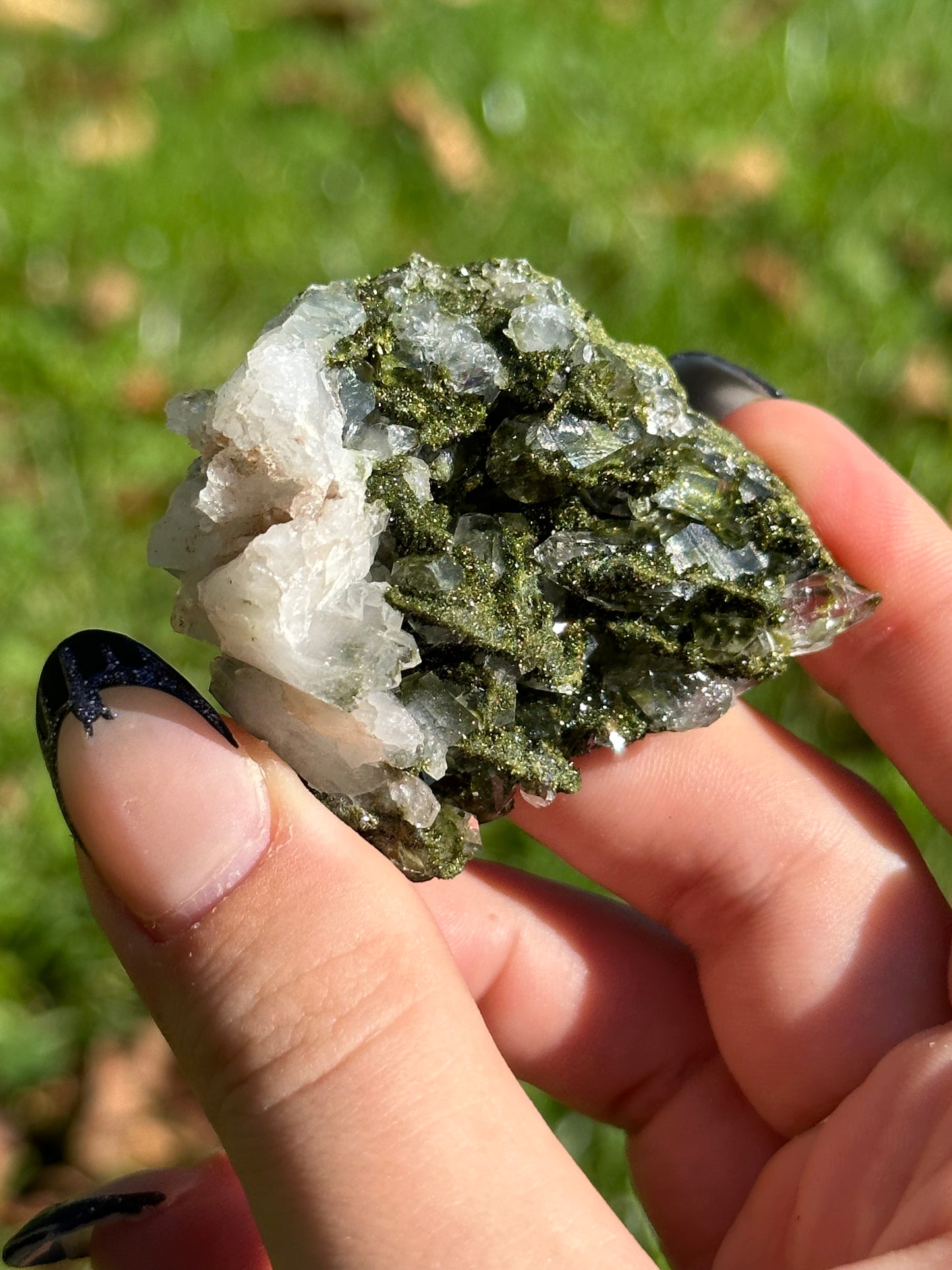 Epidote with Quartz - B
