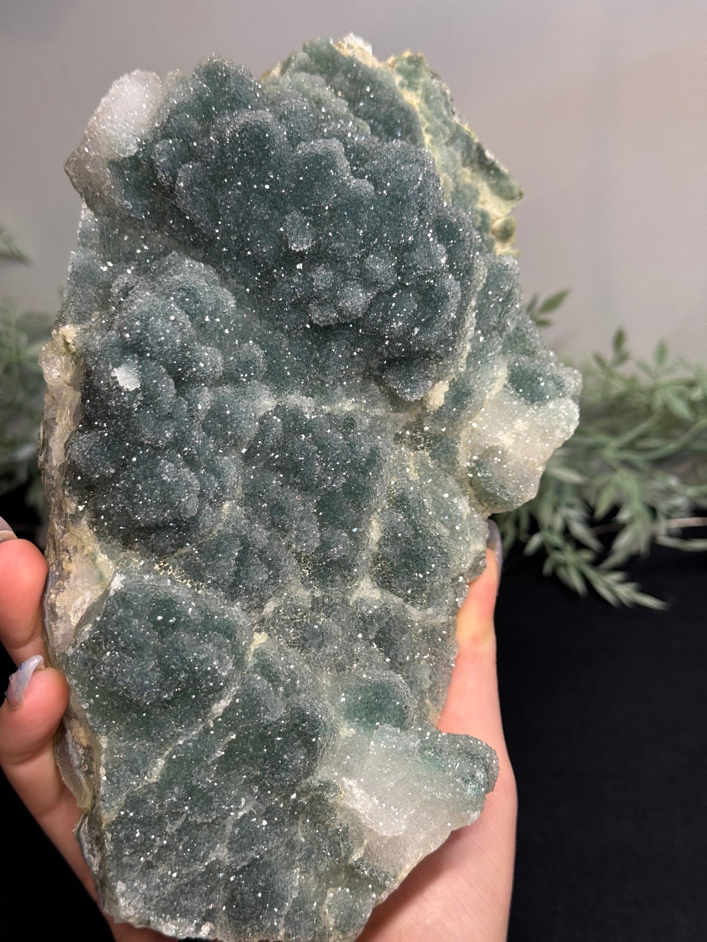Sparkly green Zeolite