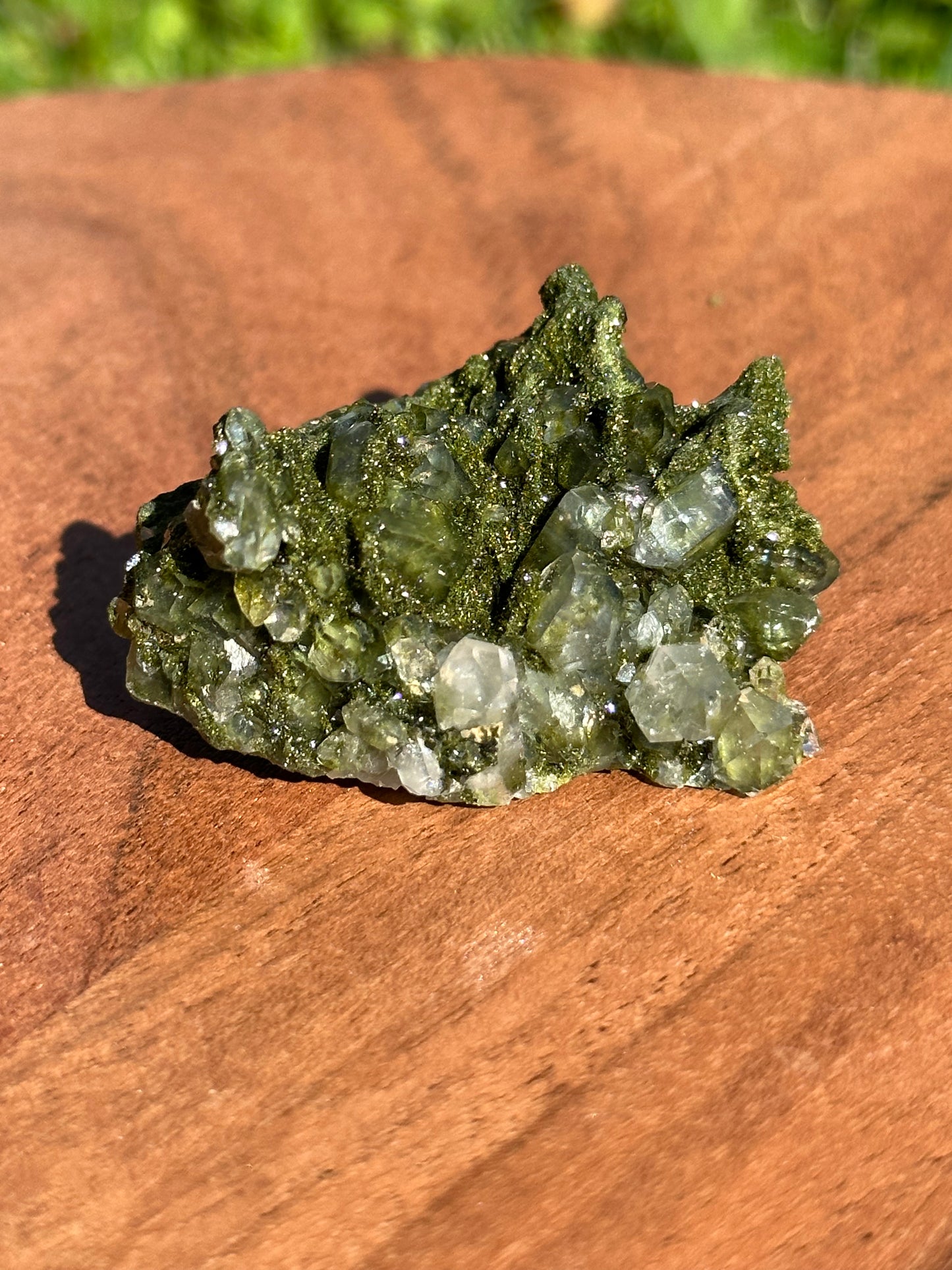Epidote with Quartz - I
