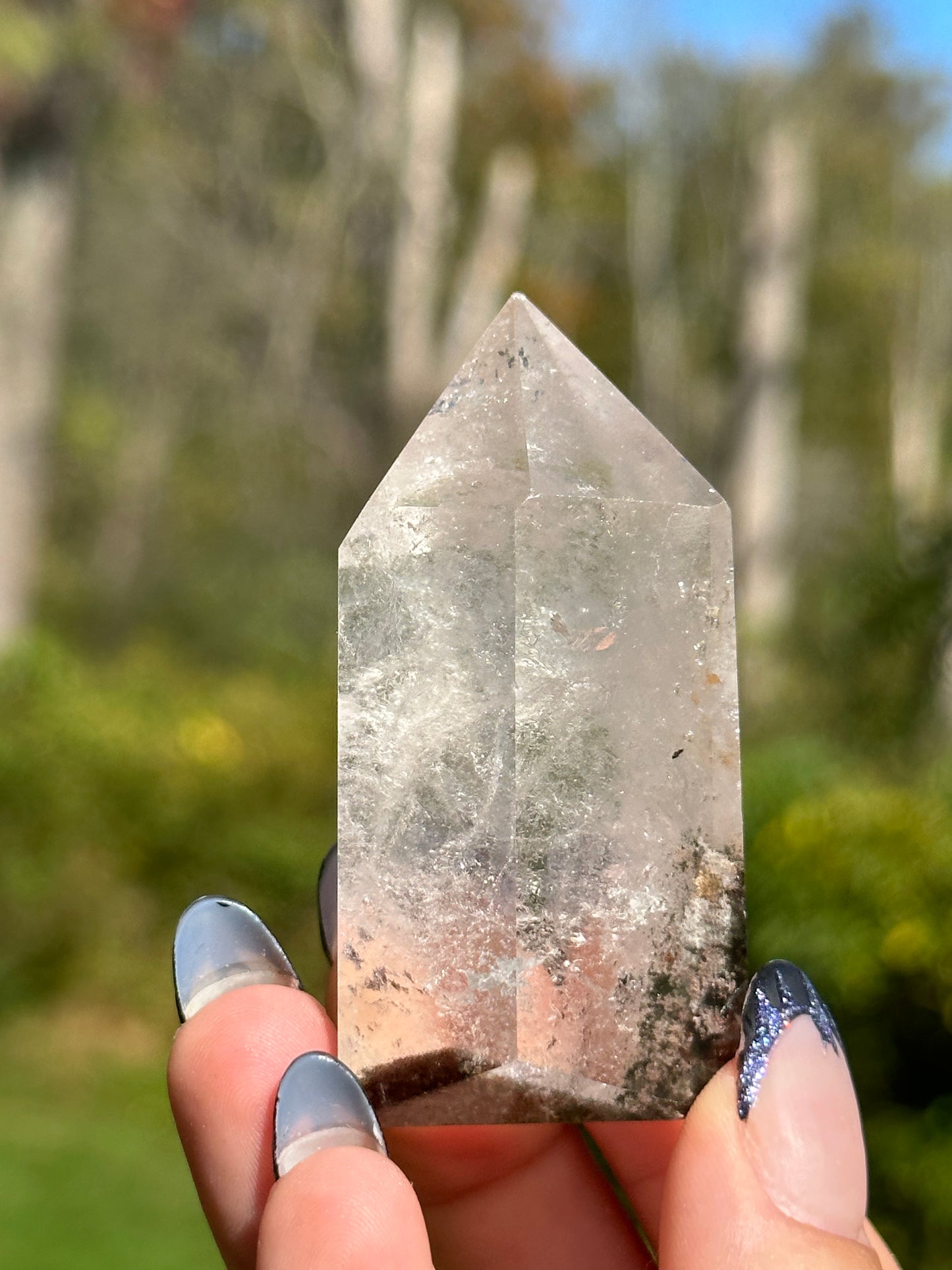 Garden Quartz (Inclusion Quartz) Point
