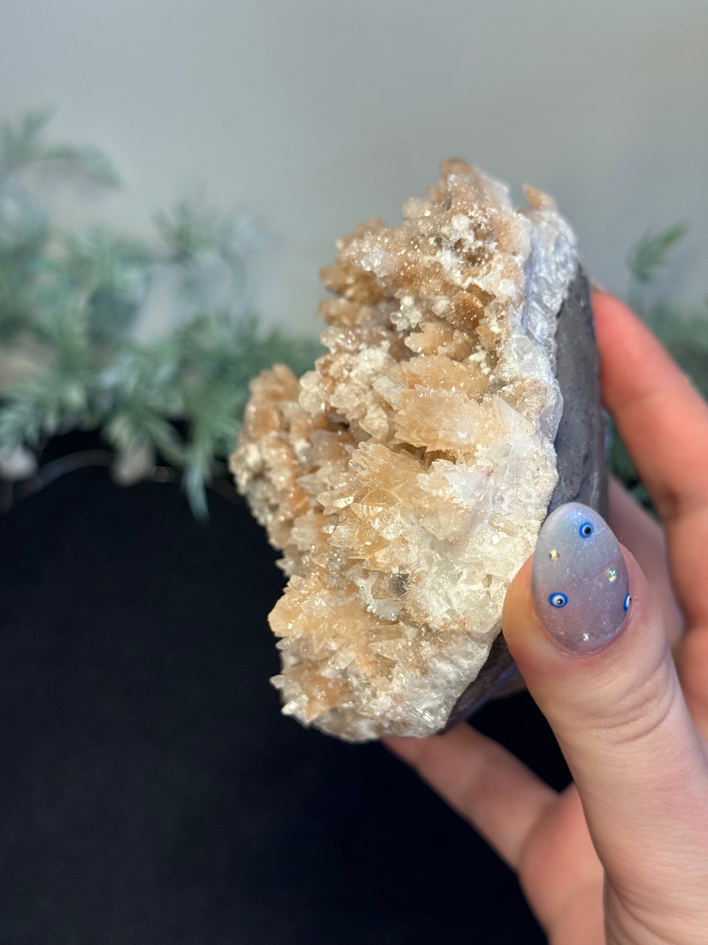 Sparkly pink cave calcite - Mexico