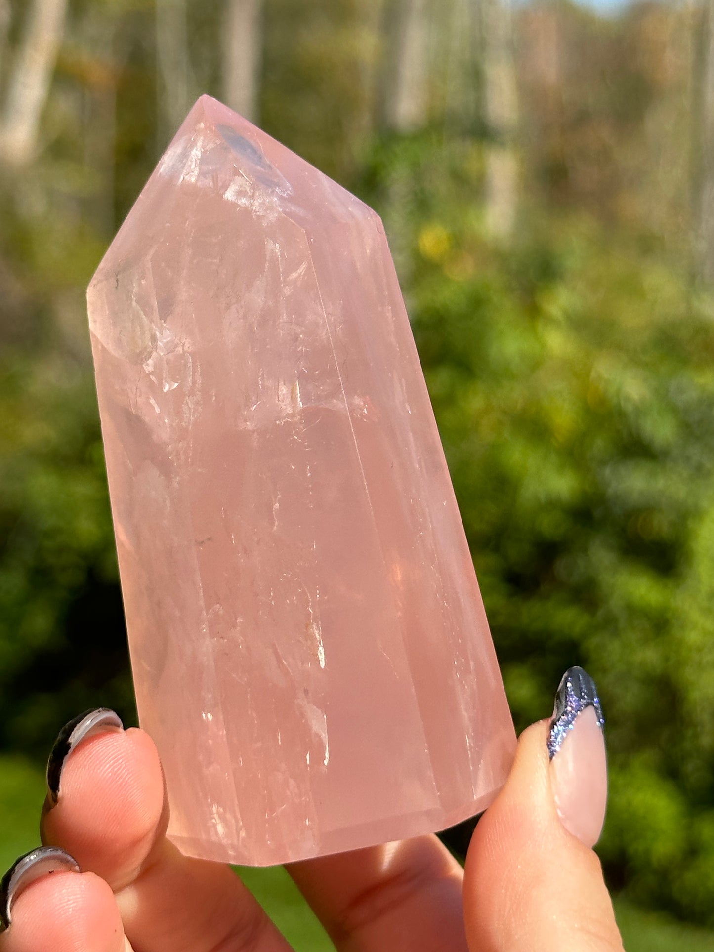 Rose Quartz Tower - High Quality
