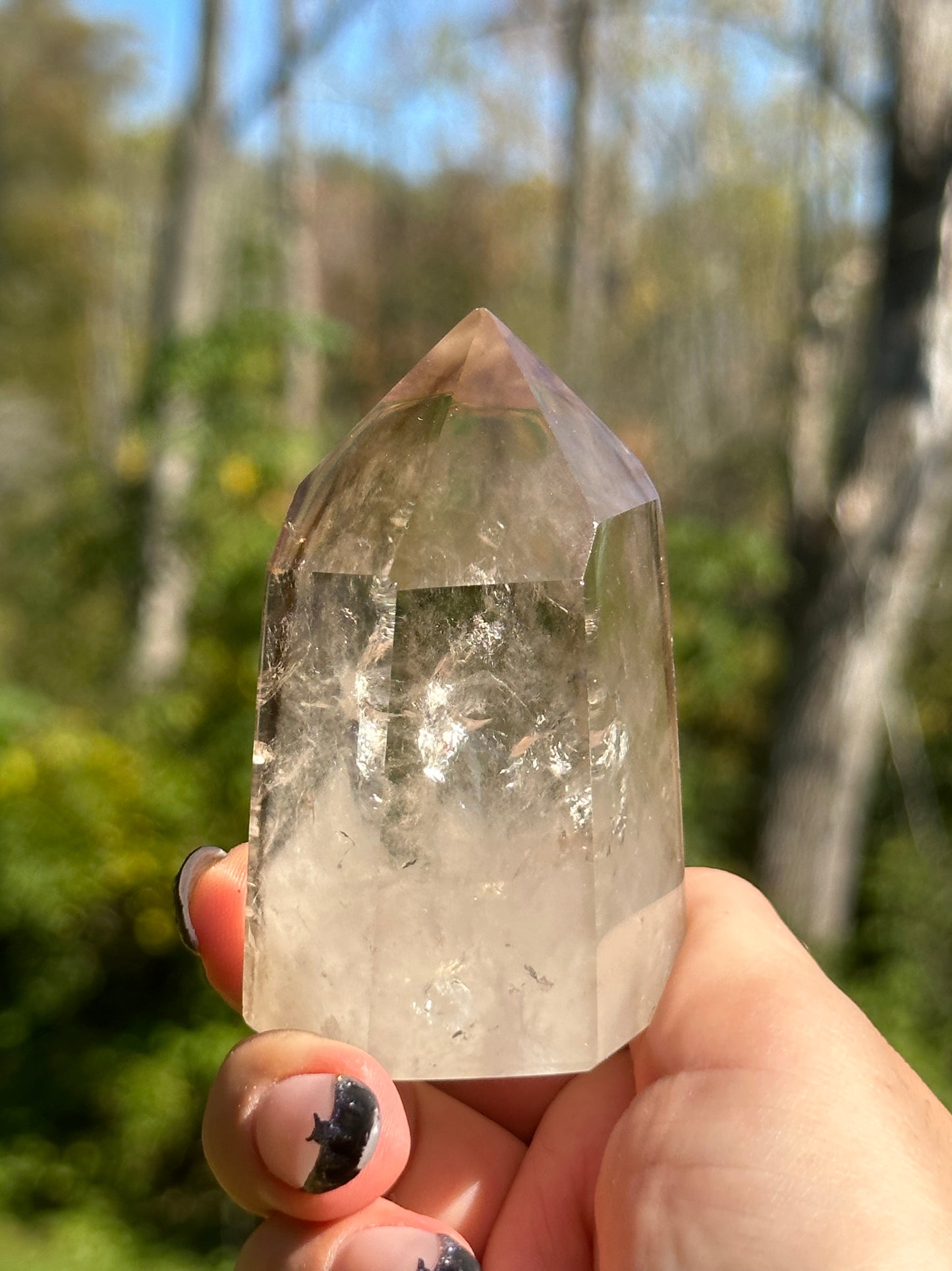 Smokey Phantom Quartz Point