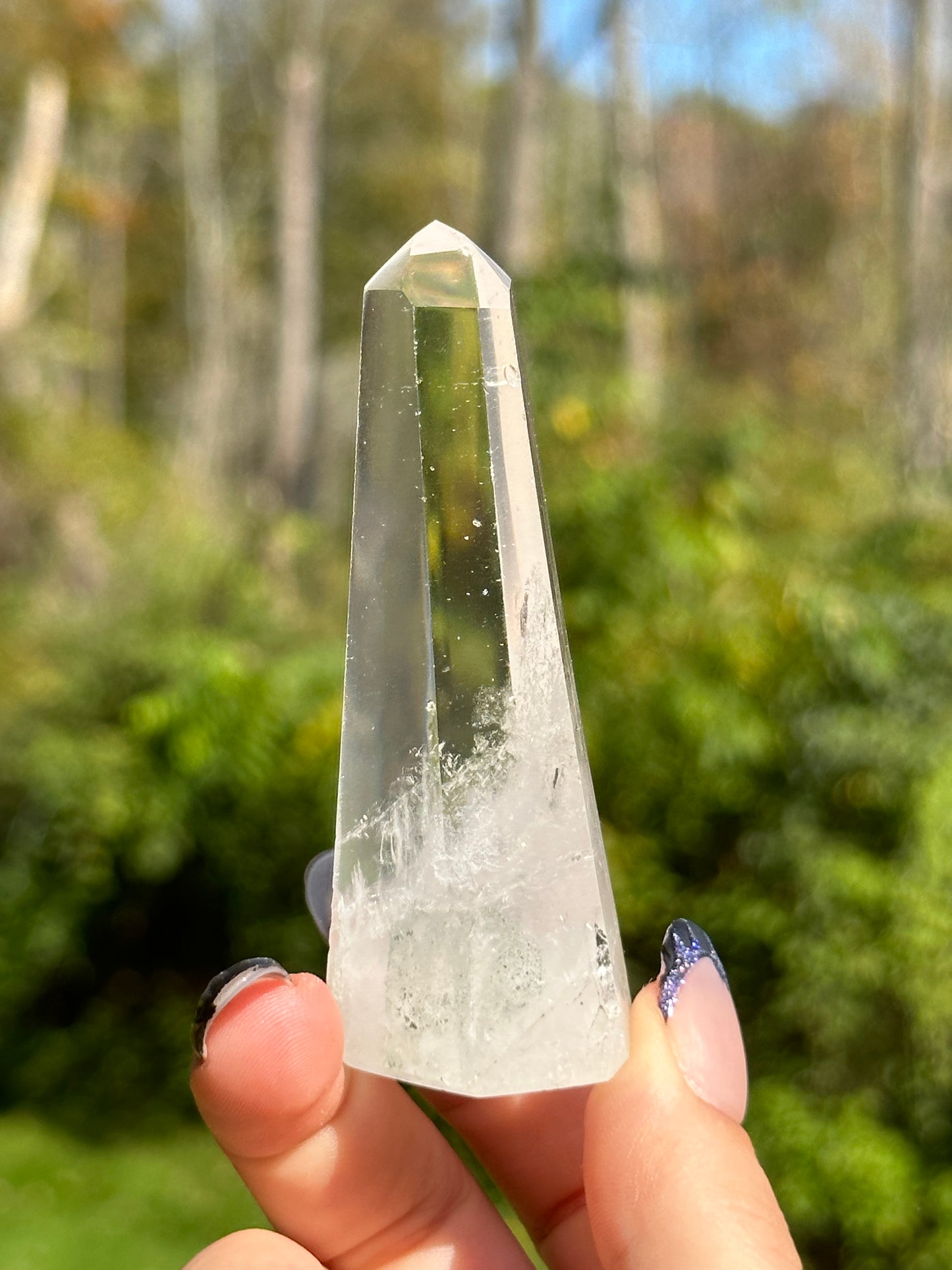 Clear Quartz Tower