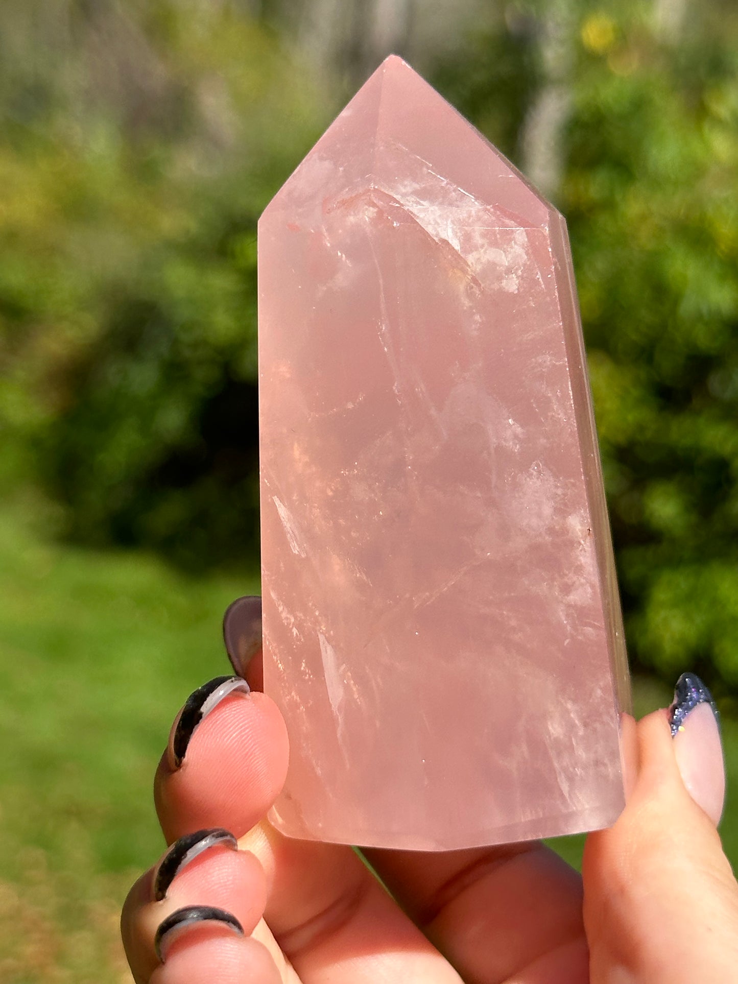 Rose Quartz Tower - High Quality