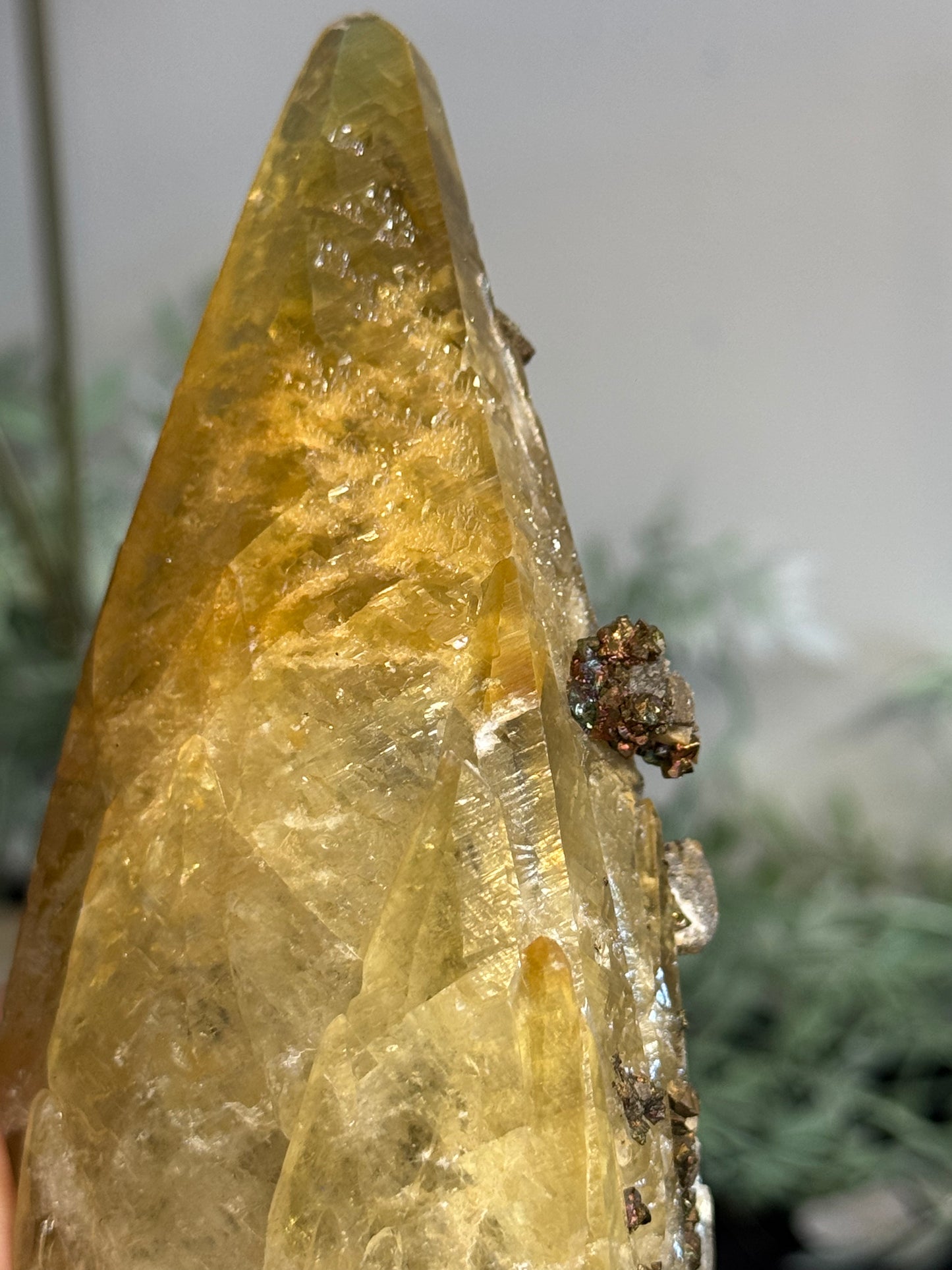Calcite, Chalcopyrite- Missouri