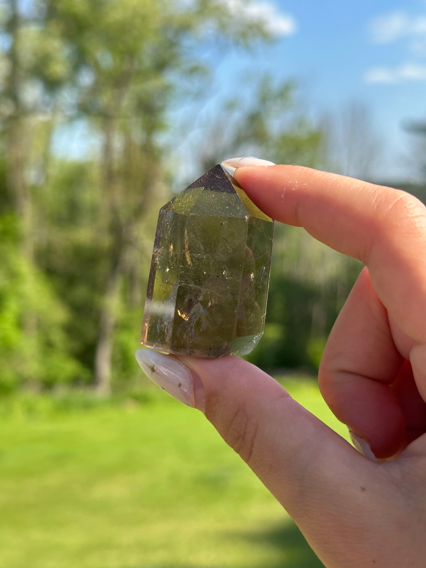 Smokey Quartz Towers