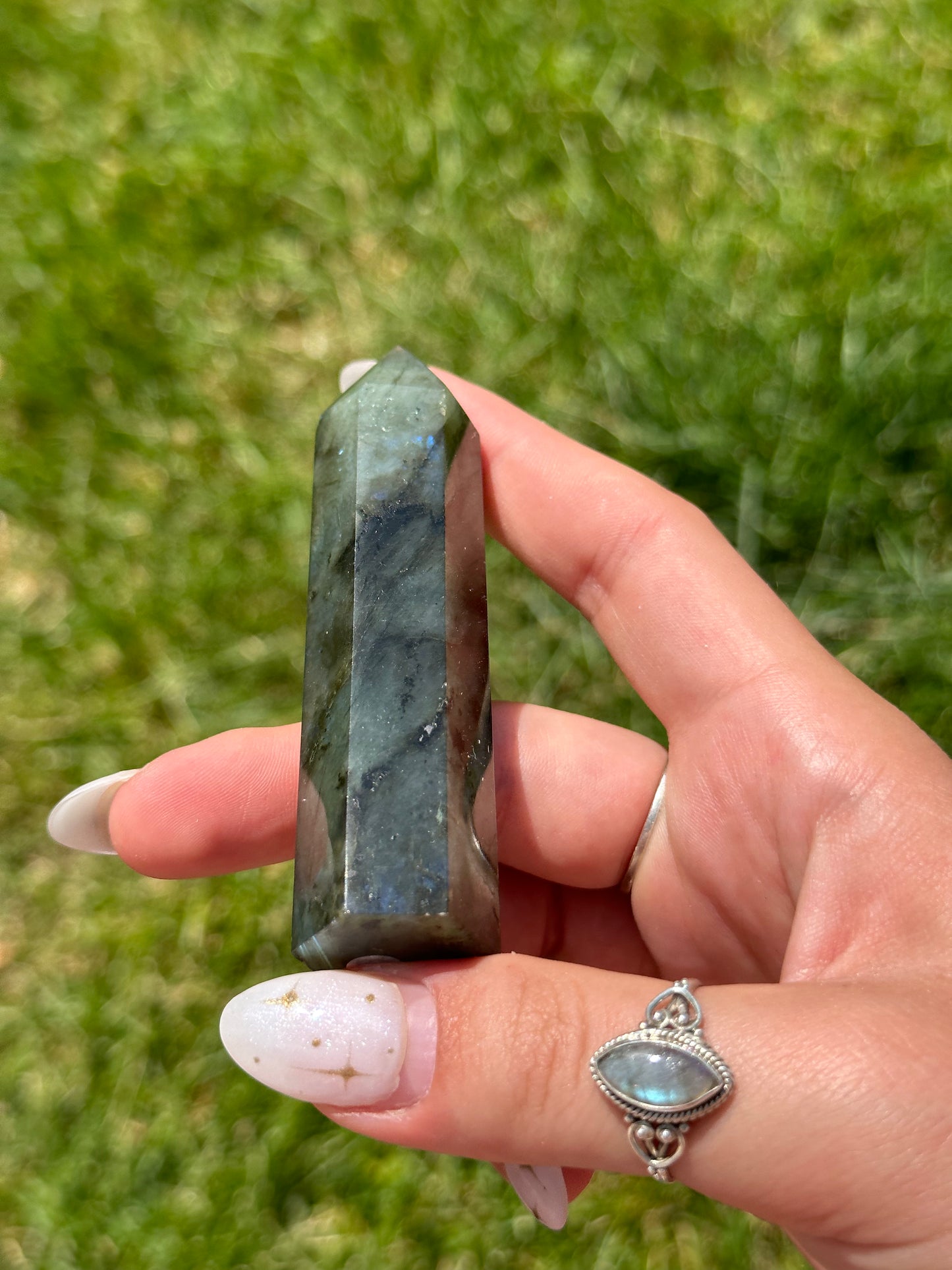 Labradorite towers