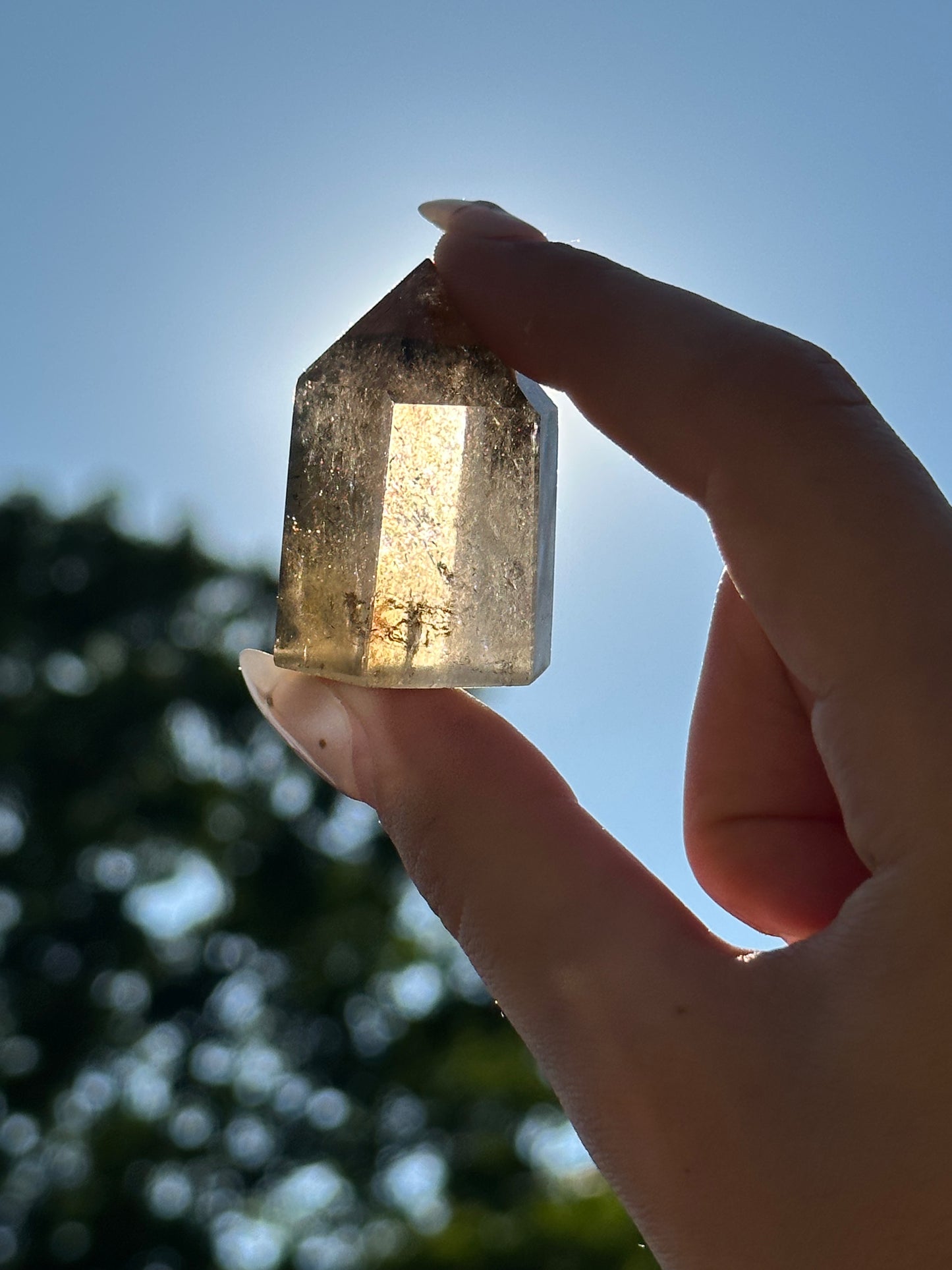 Smokey Quartz Towers