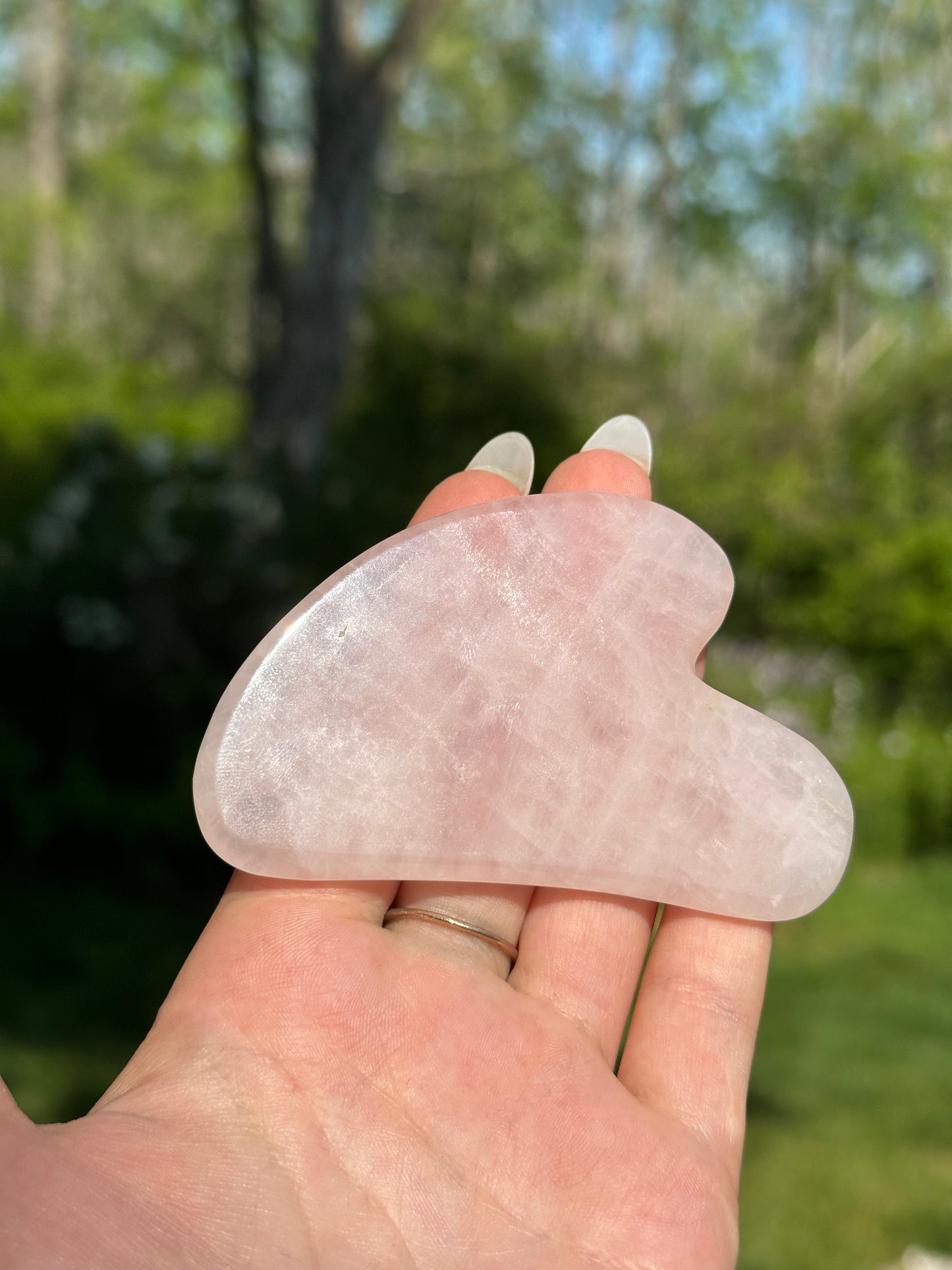 Rose Quartz Gua Sha Tool