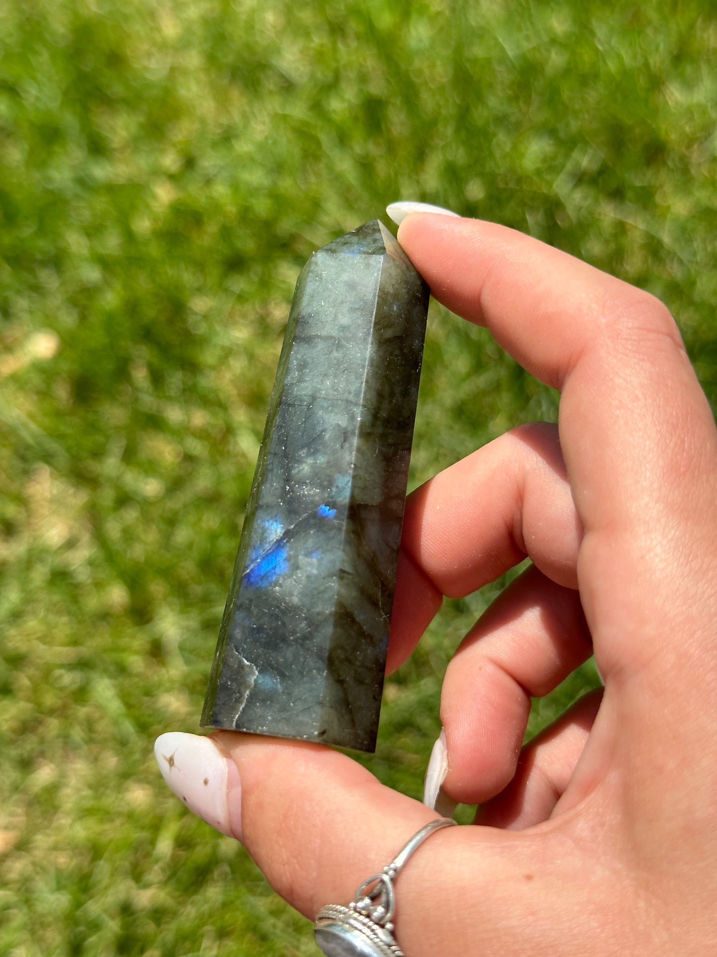 Labradorite towers