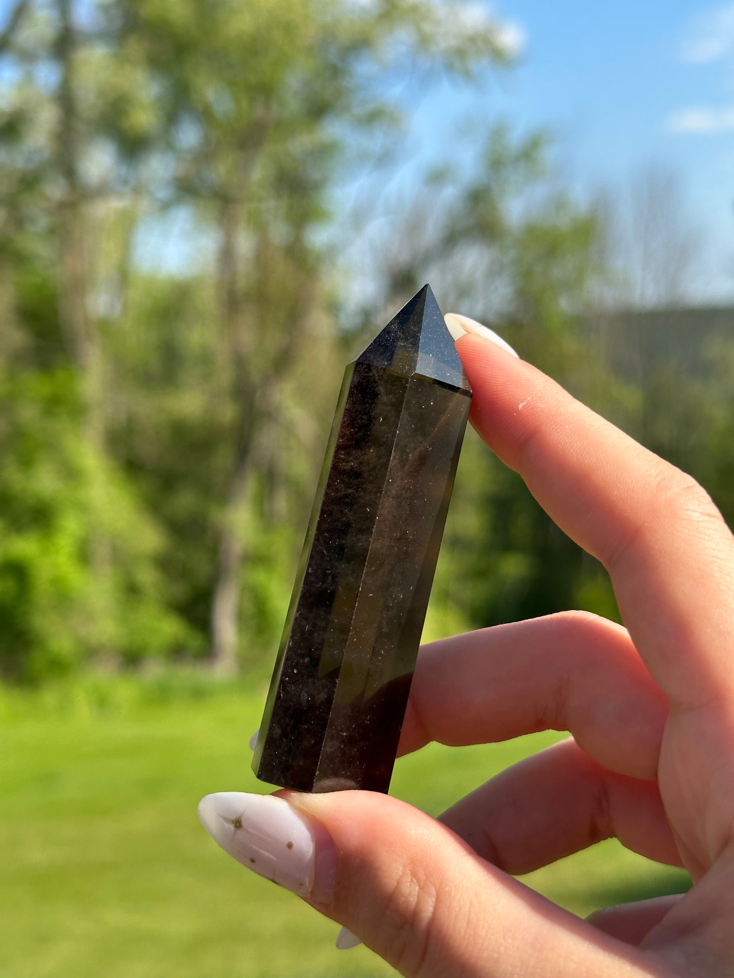 Smokey Quartz Towers