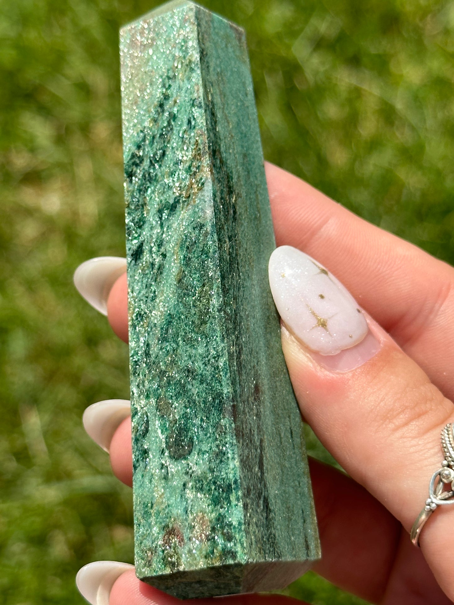 Green Aventurine Towers