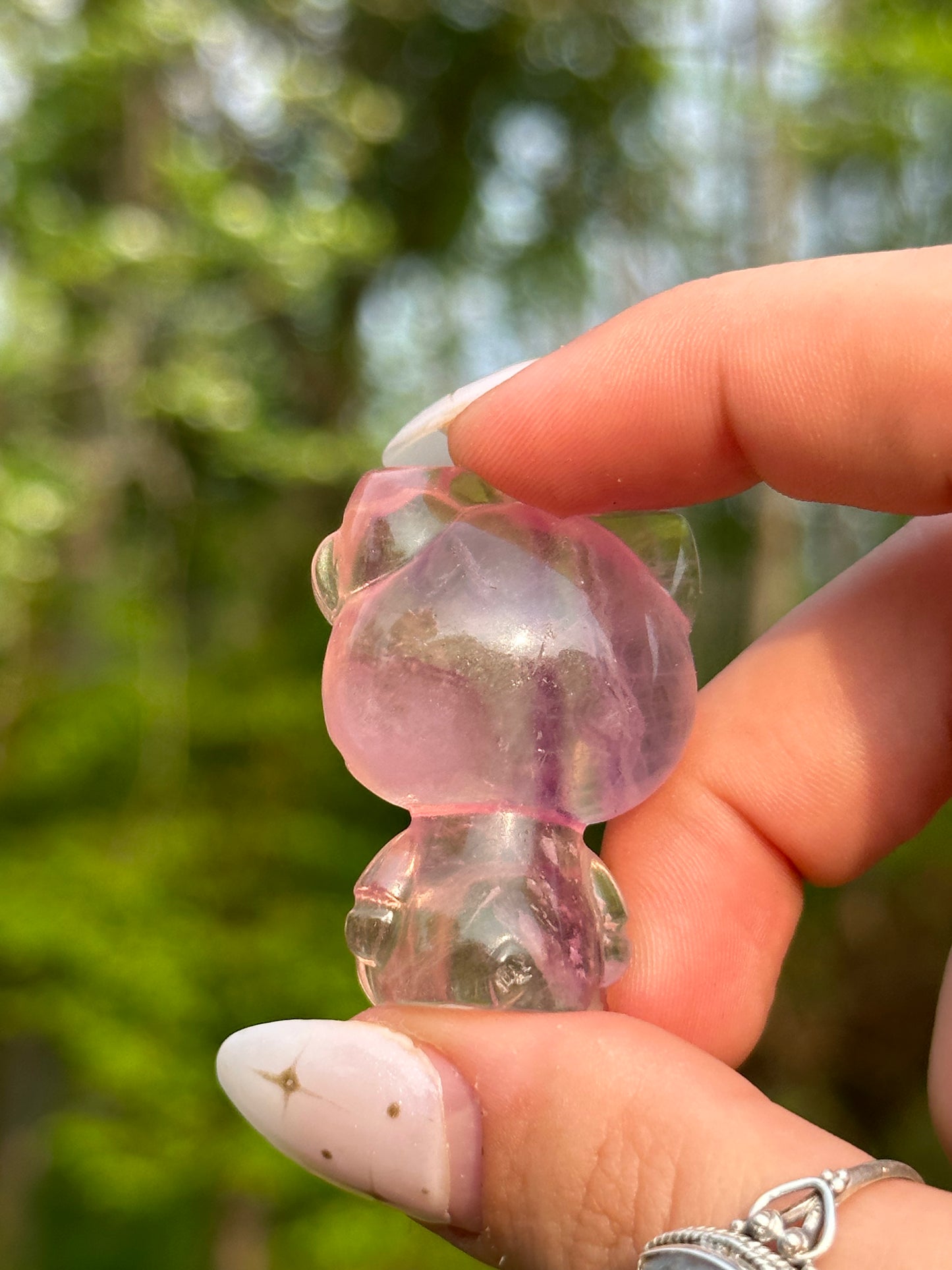 Fluorite Hello Kitty