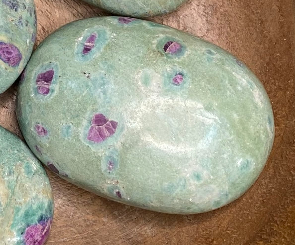 Ruby Fushite Palmstone
