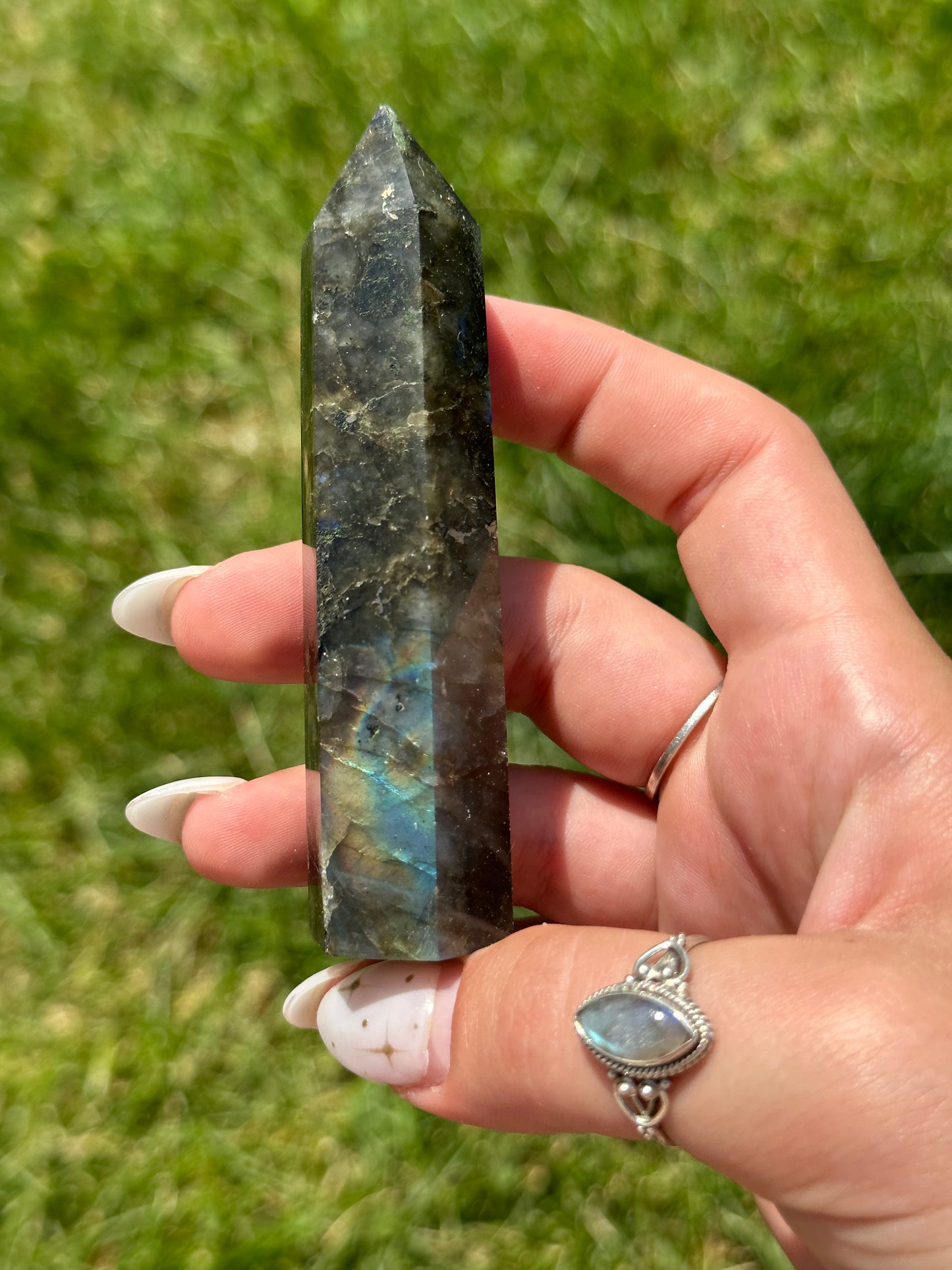 Labradorite towers