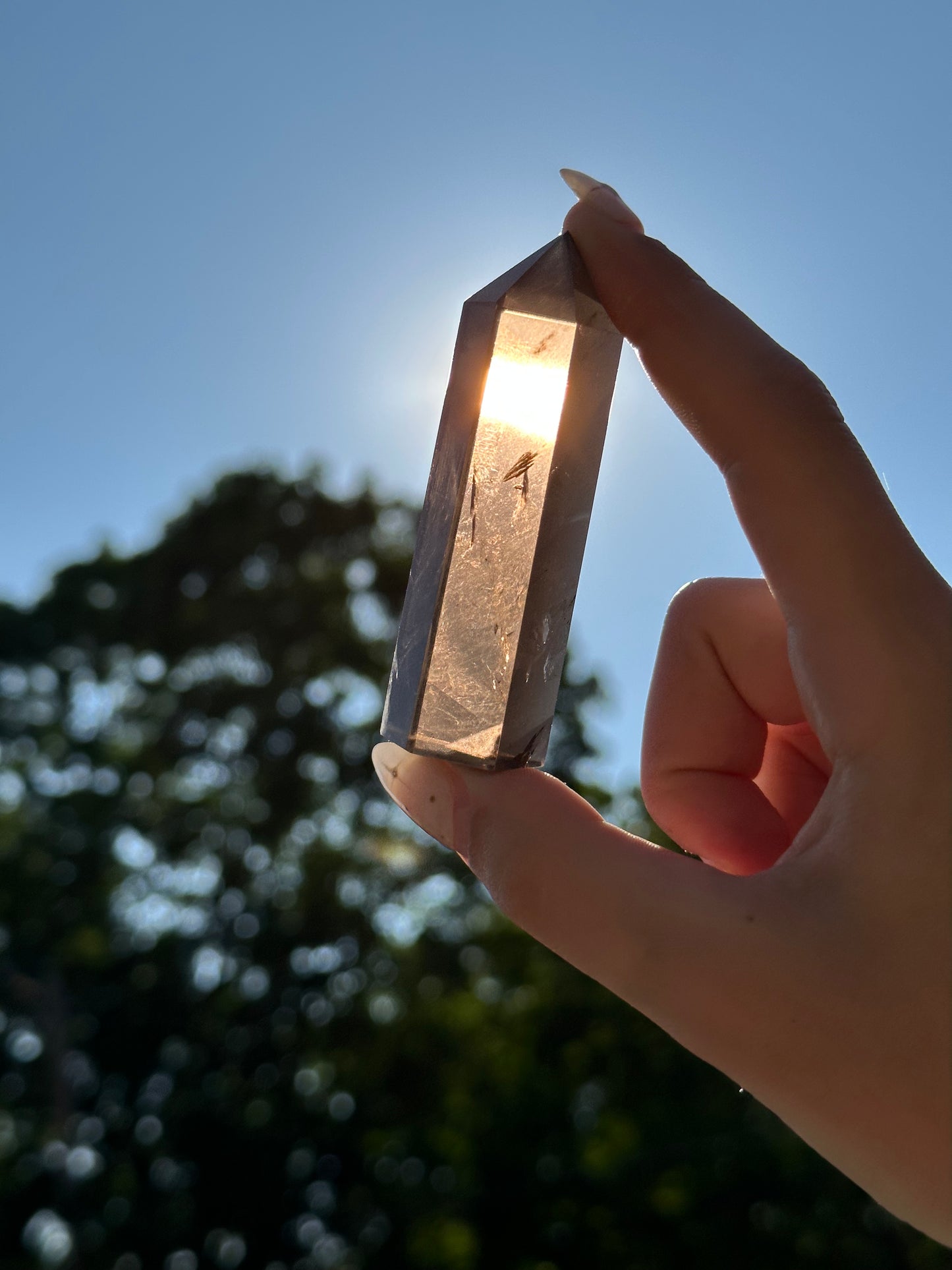 Smokey Quartz Towers
