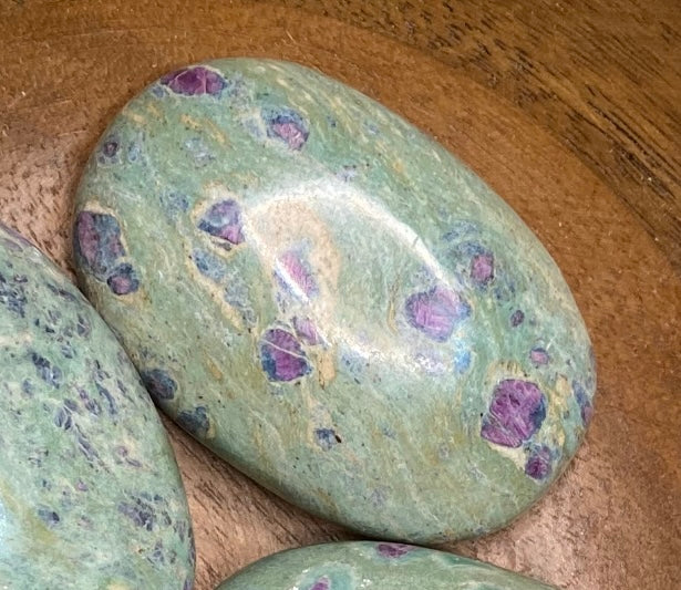 Ruby Fushite Palmstone