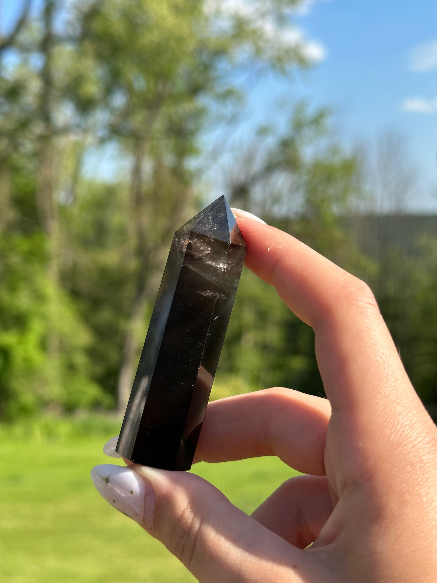 Smokey Quartz Towers