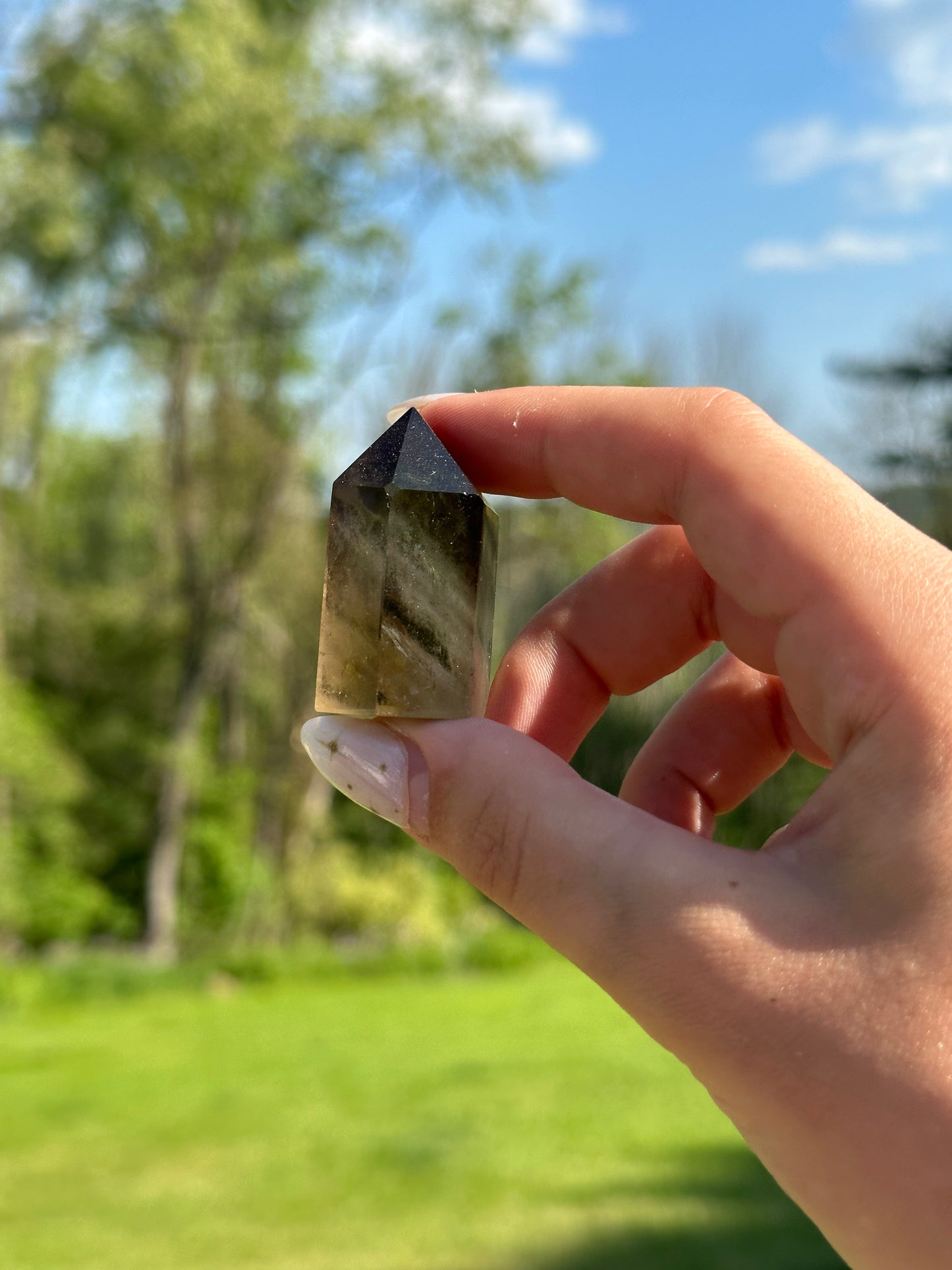 Smokey Quartz Towers