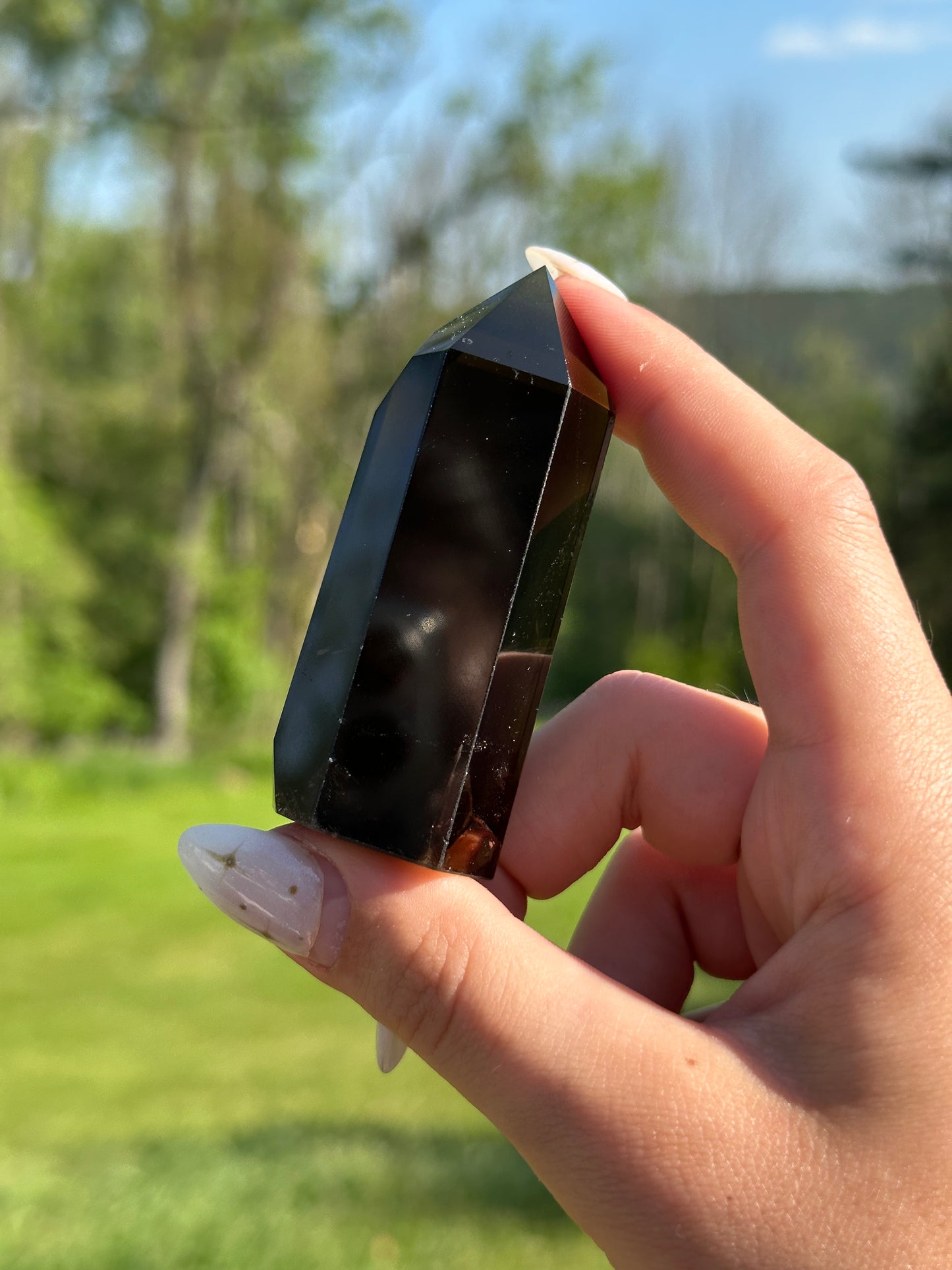 Smokey Quartz Towers
