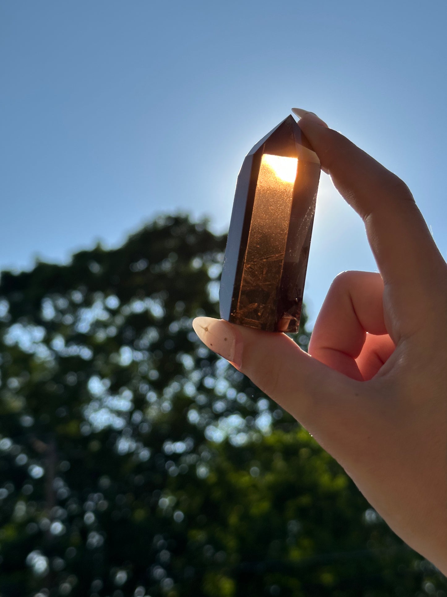 Smokey Quartz Towers