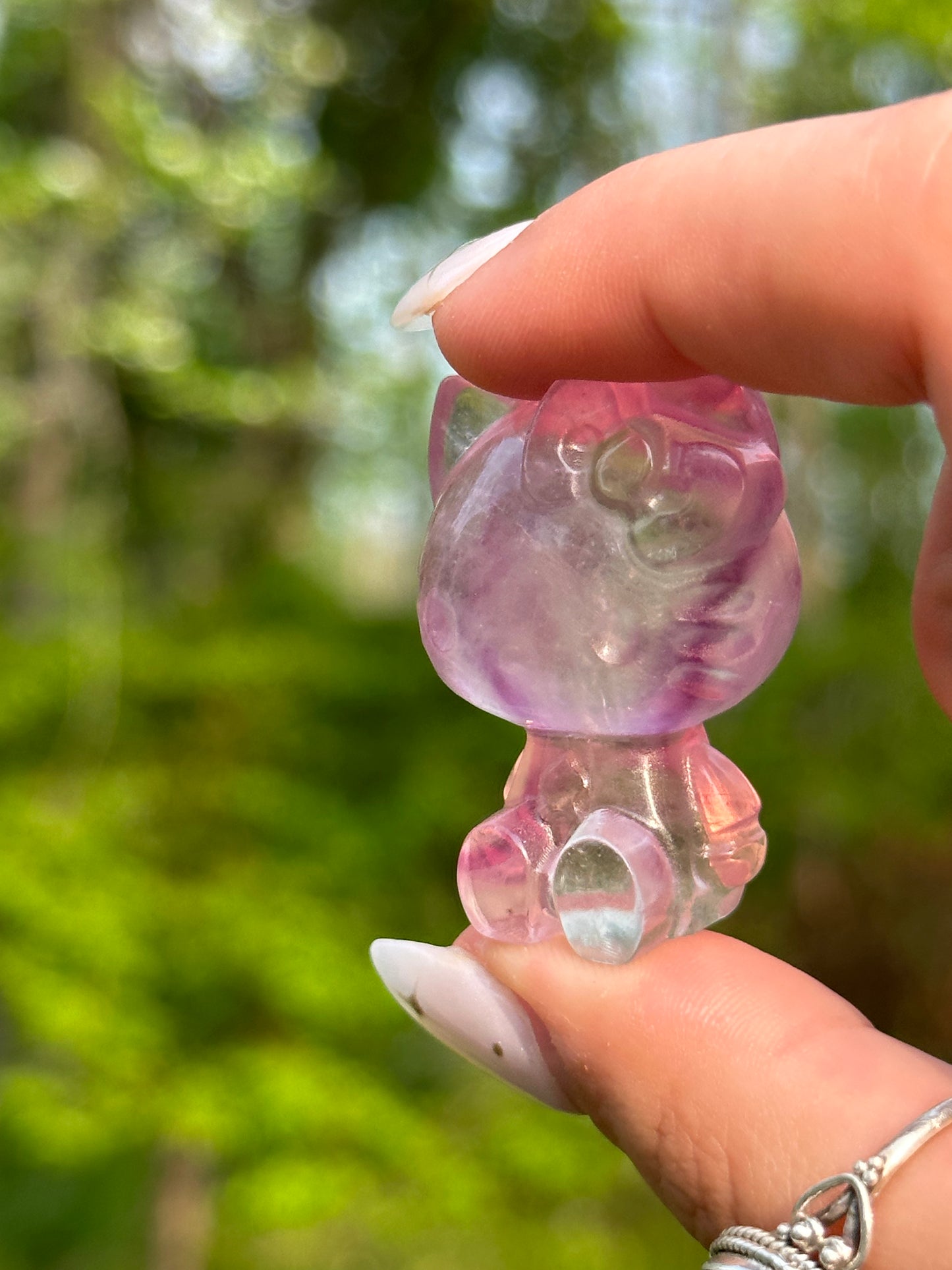 Fluorite Hello Kitty