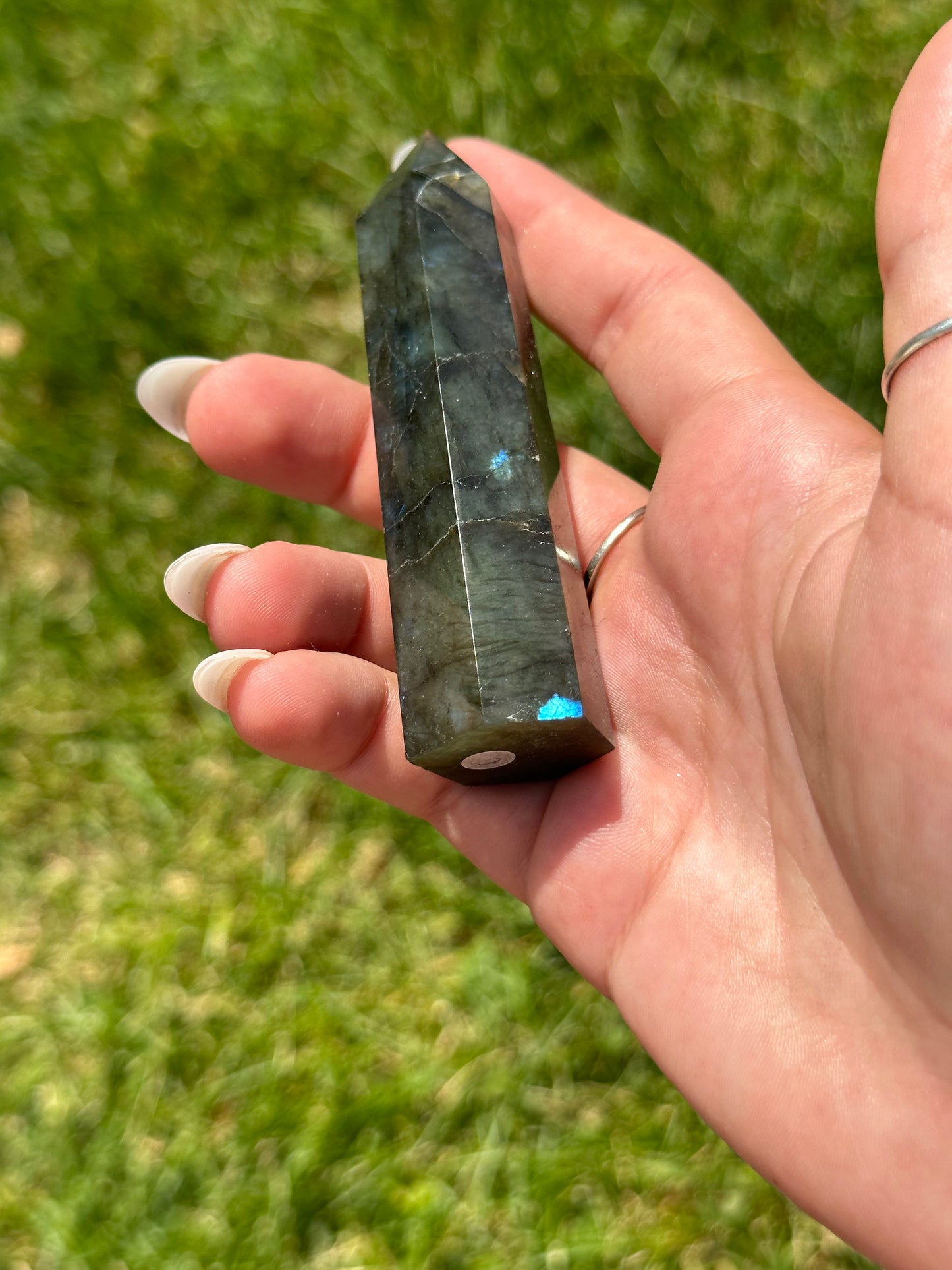 Labradorite towers