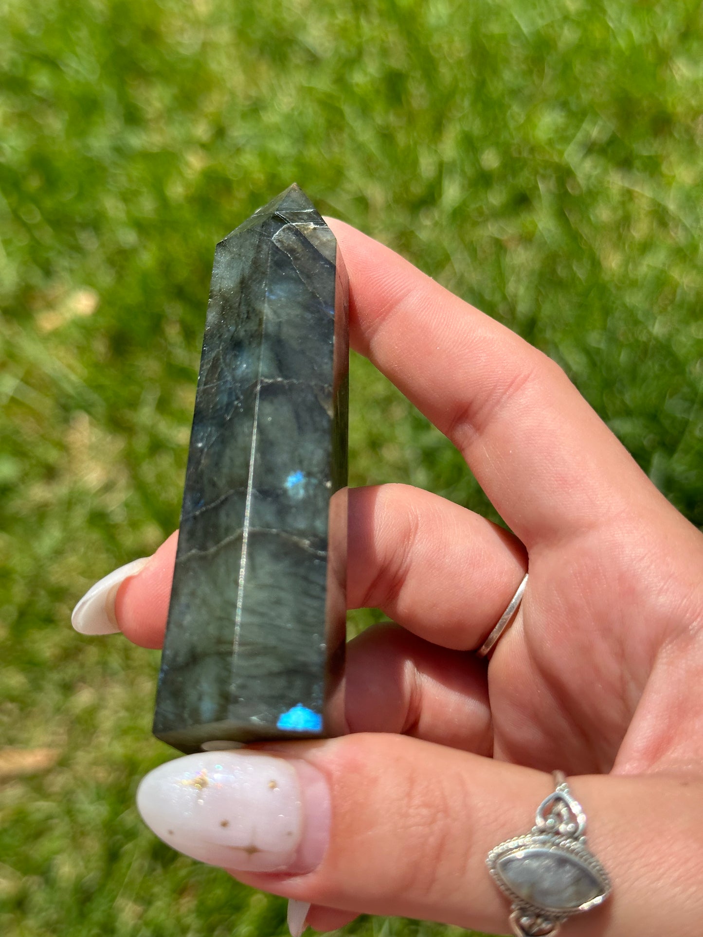 Labradorite towers