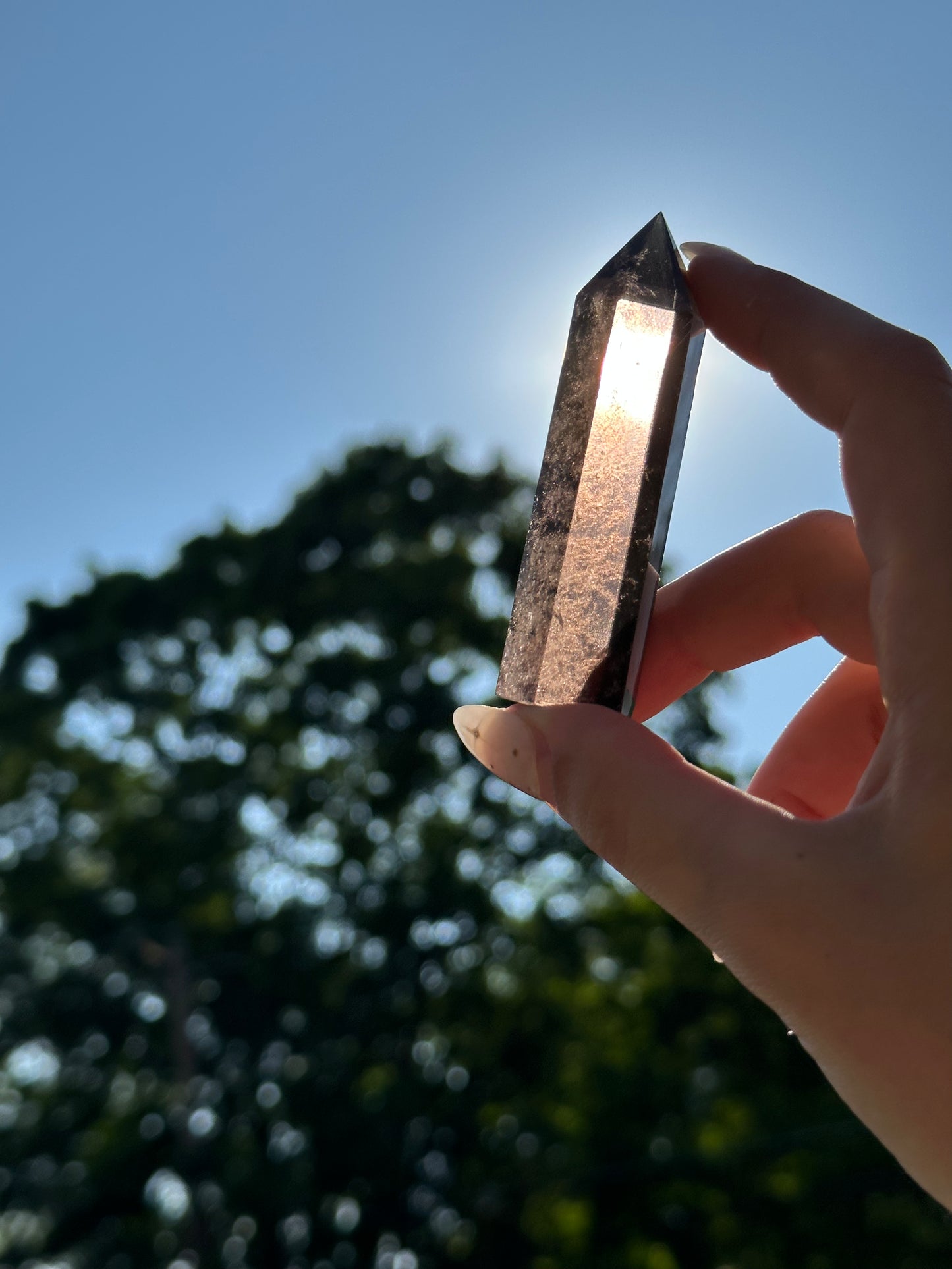 Smokey Quartz Towers