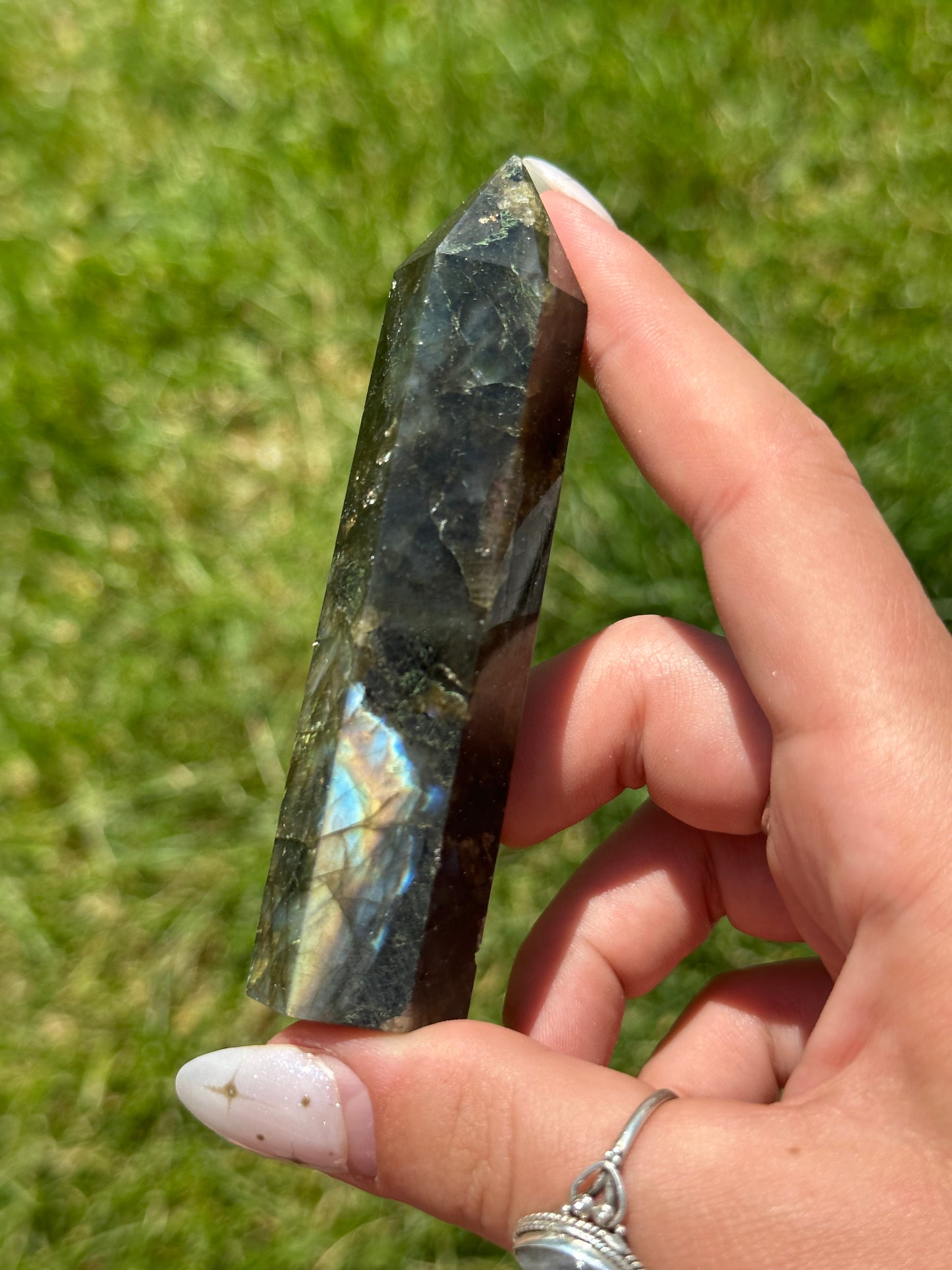 Labradorite towers