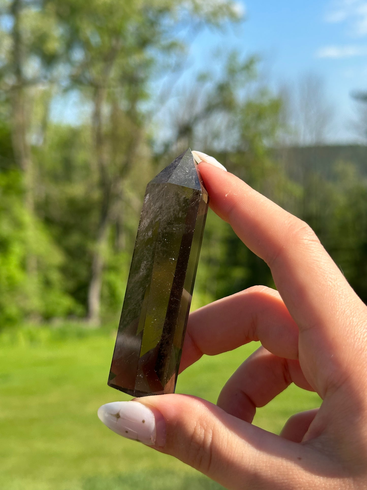 Smokey Quartz Towers