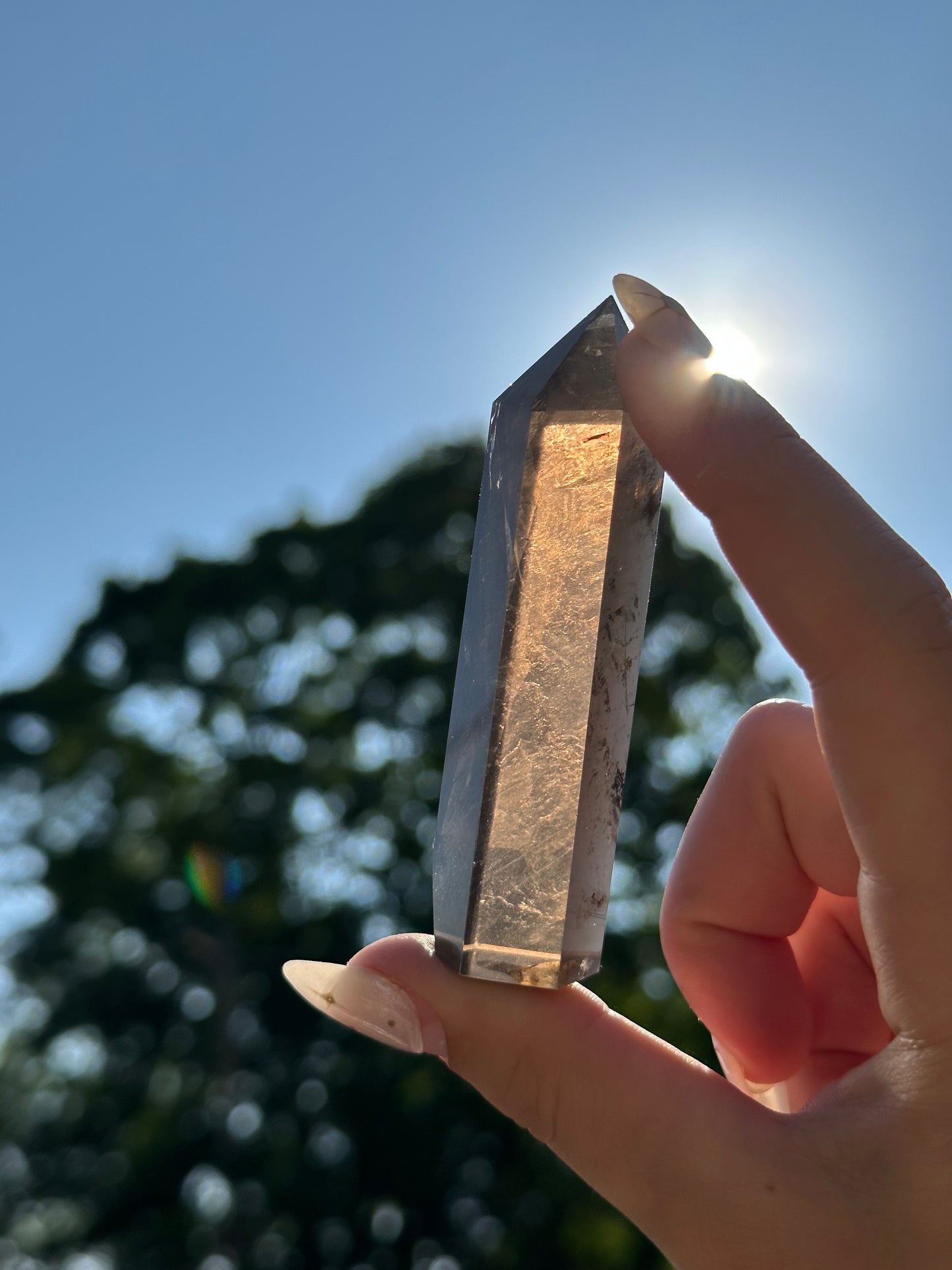 Smokey Quartz Towers