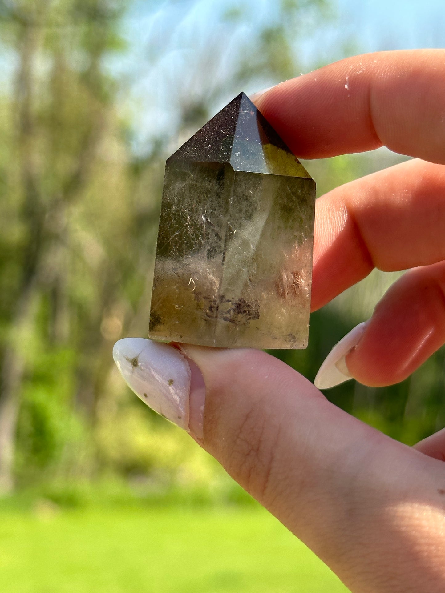 Smokey Quartz Towers