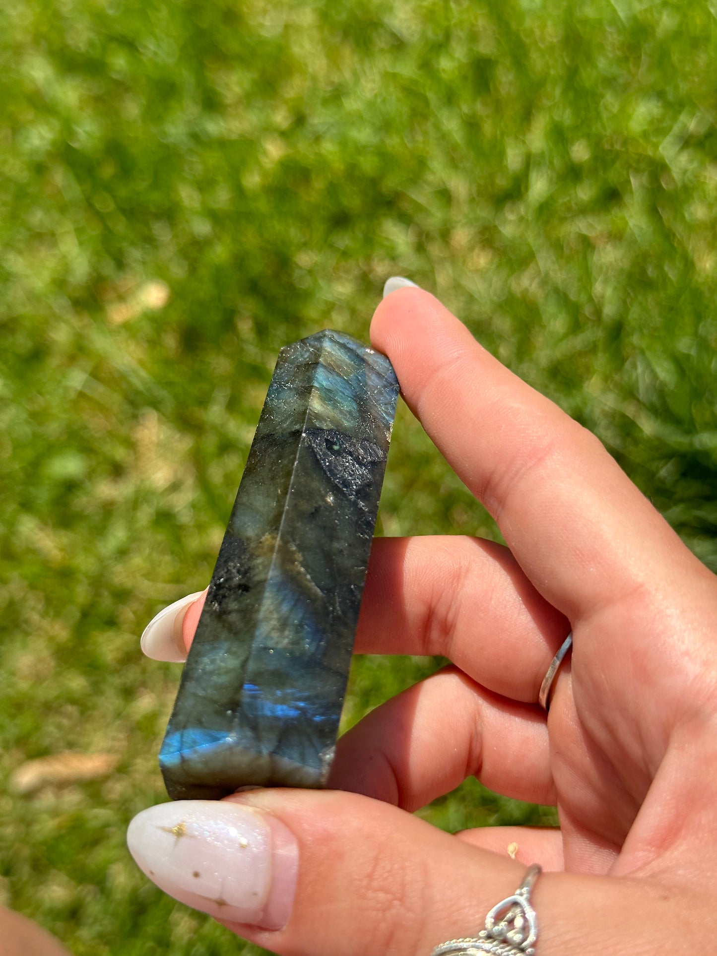 Labradorite towers