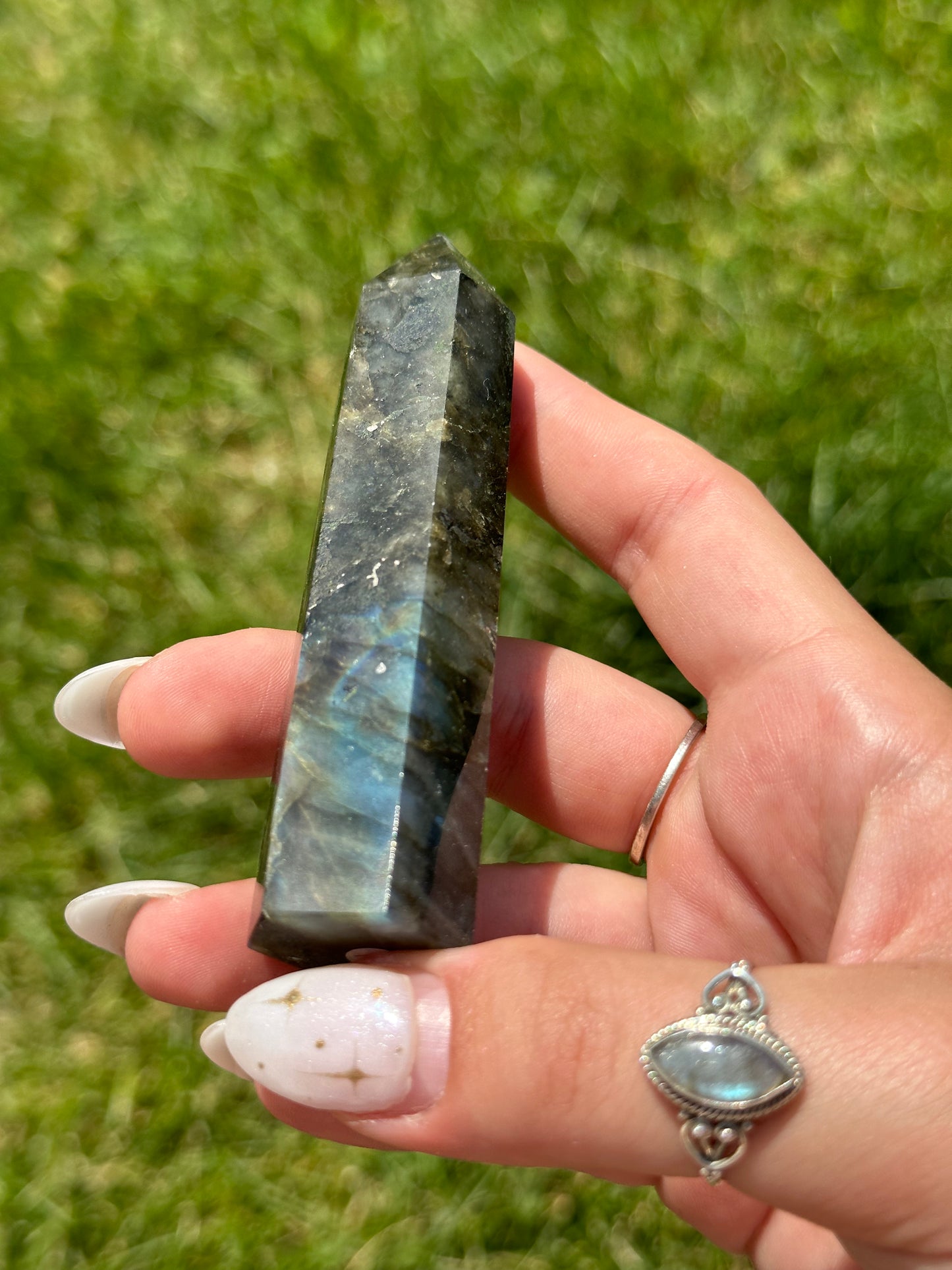 Labradorite towers