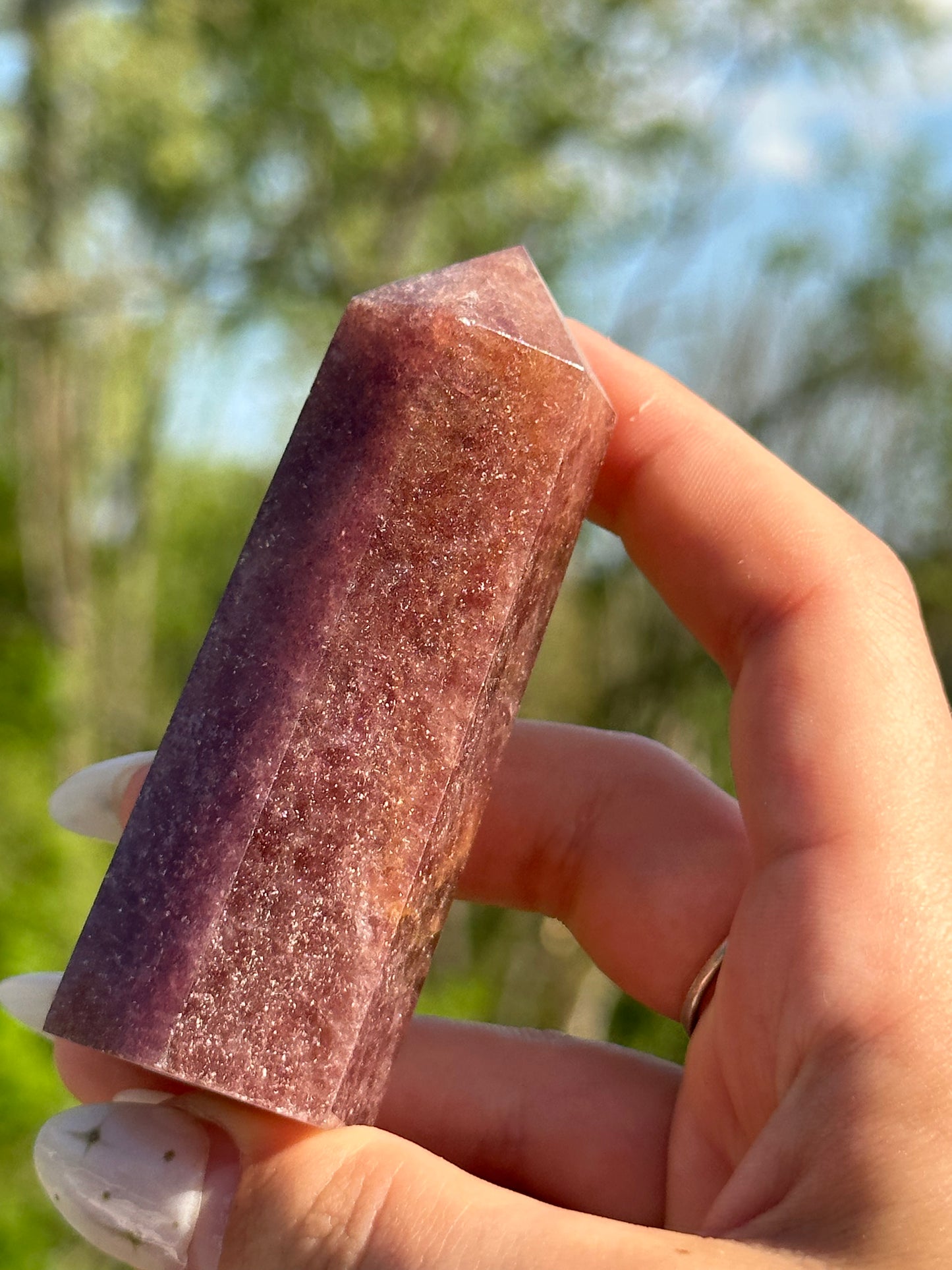Strawberry Quartz- AKA Red Aventurine towers