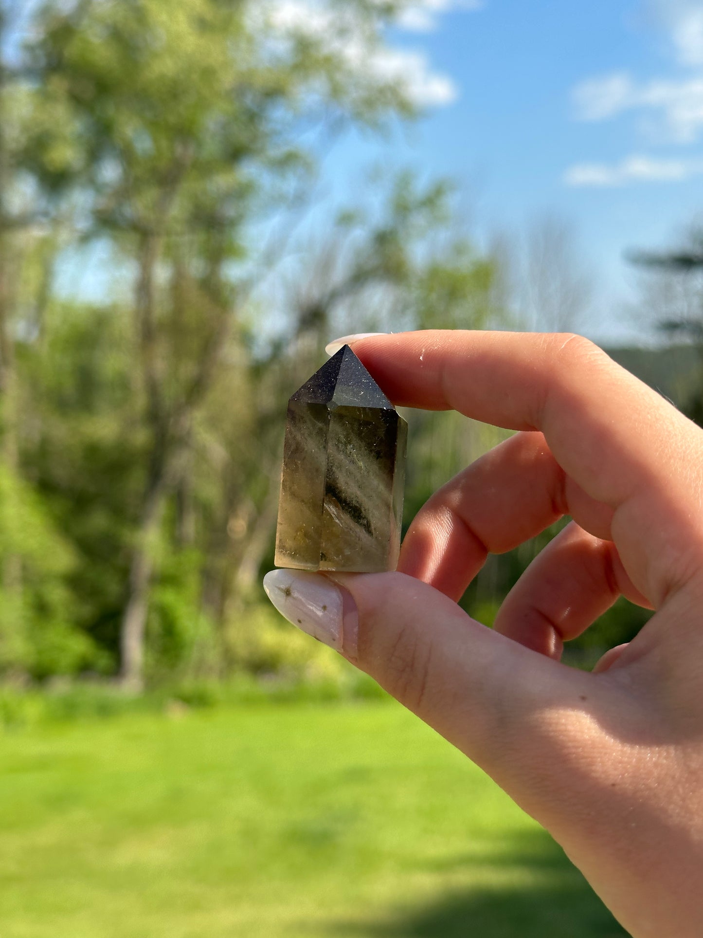 Smokey Quartz Towers