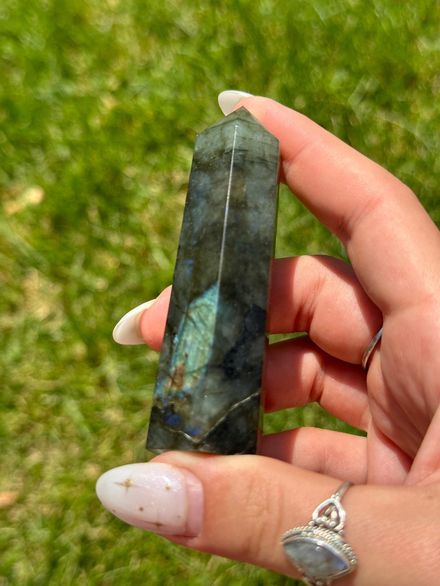 Labradorite towers