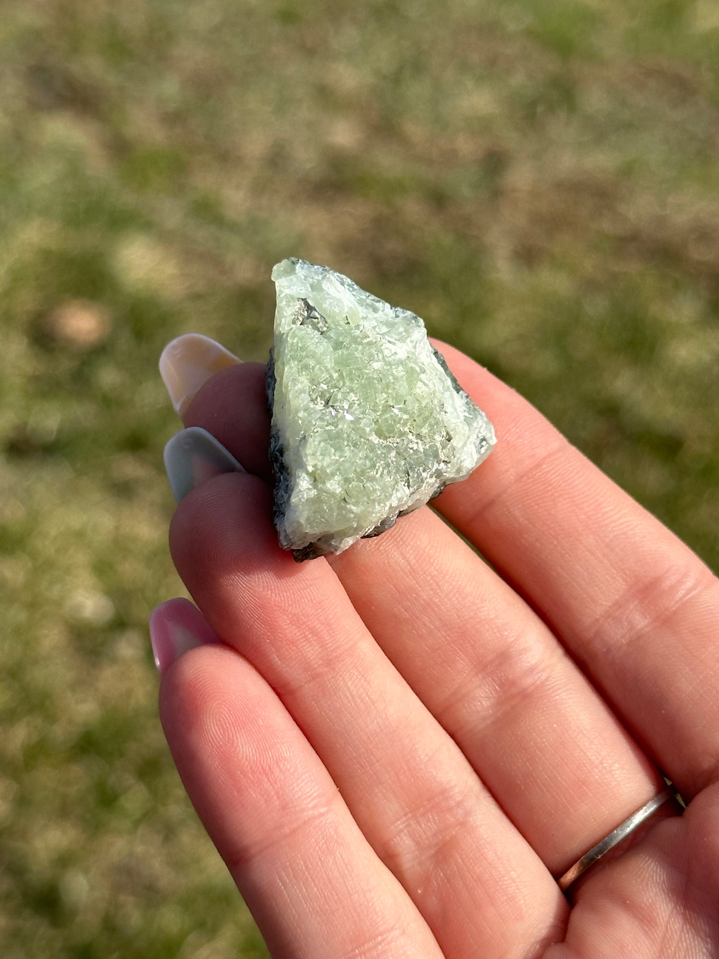 Prehnite with Epidote