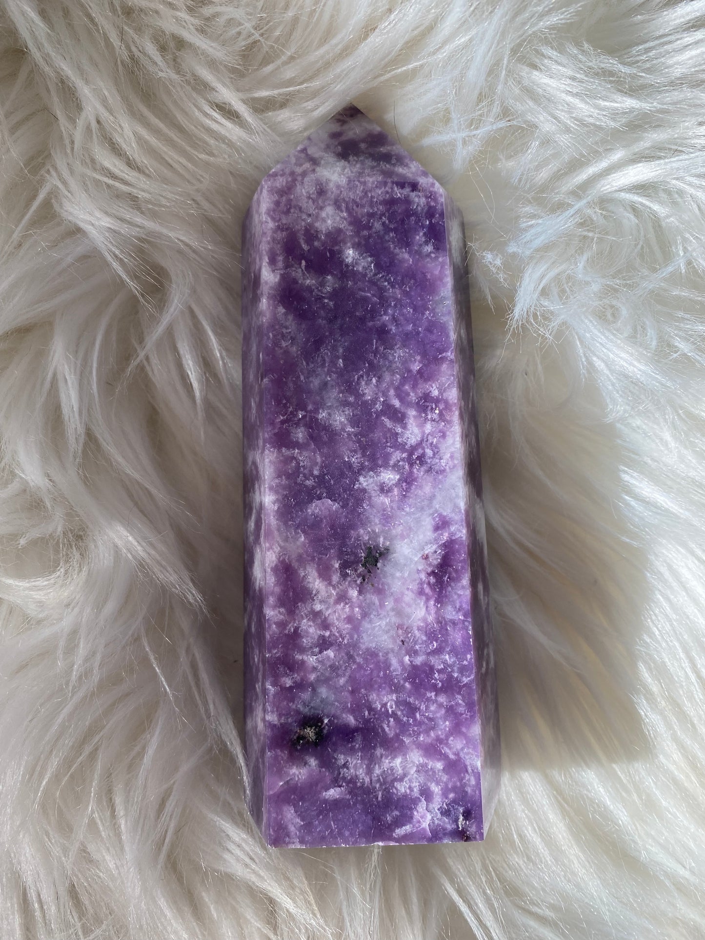 Large Lepidolite Tower D