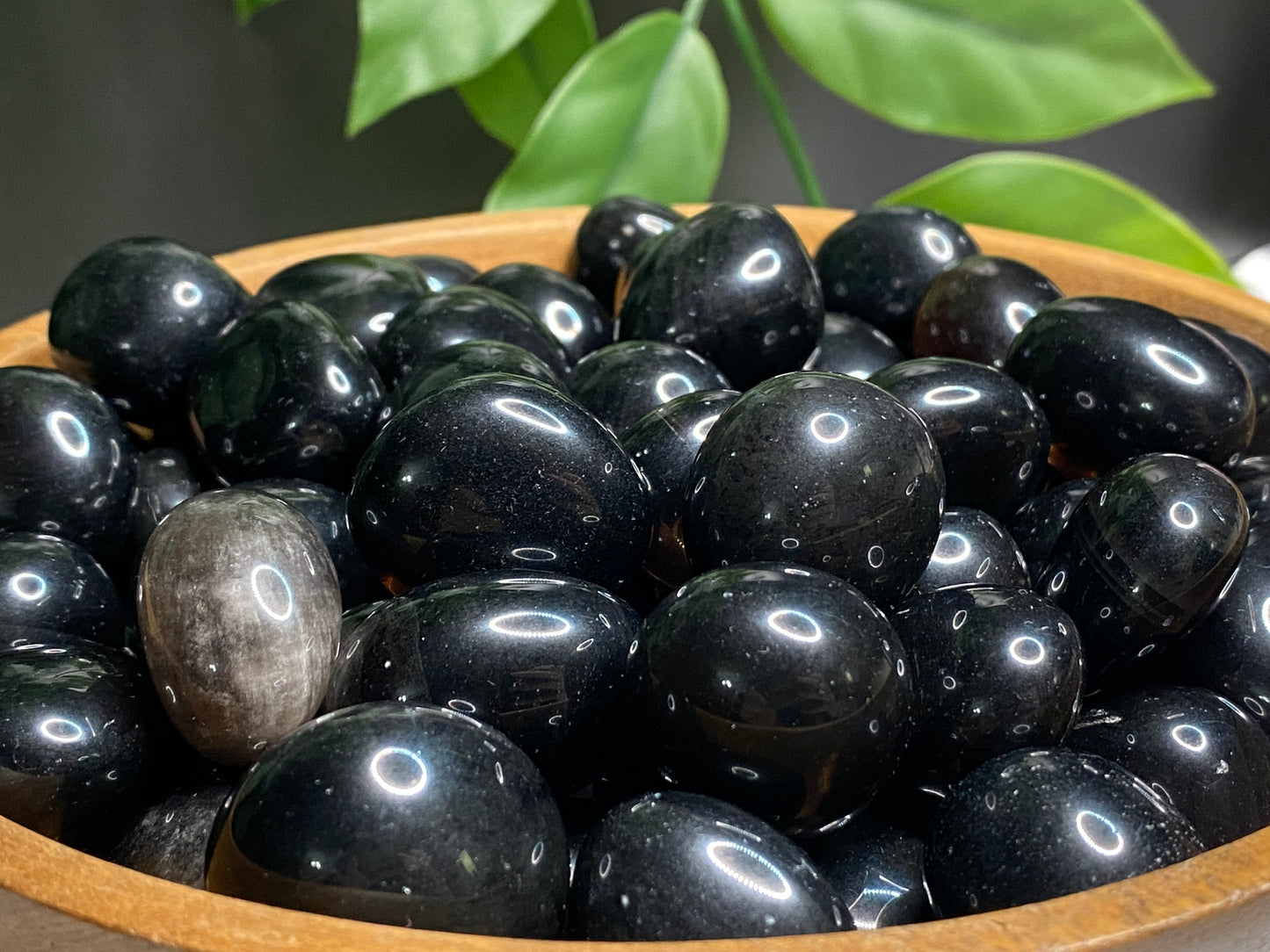 Obsidionite - AKA Apache Tear Tumbles