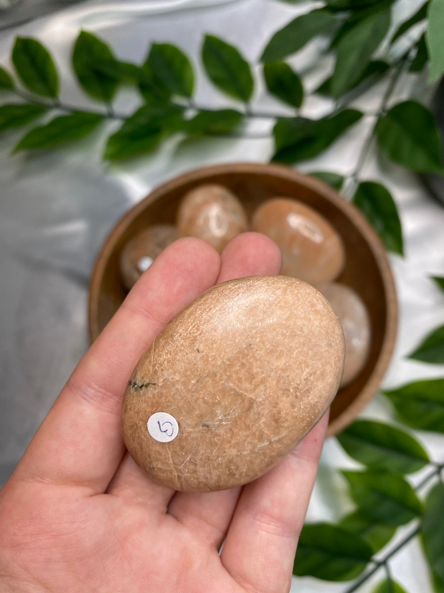Peach Moonstone Palmstones