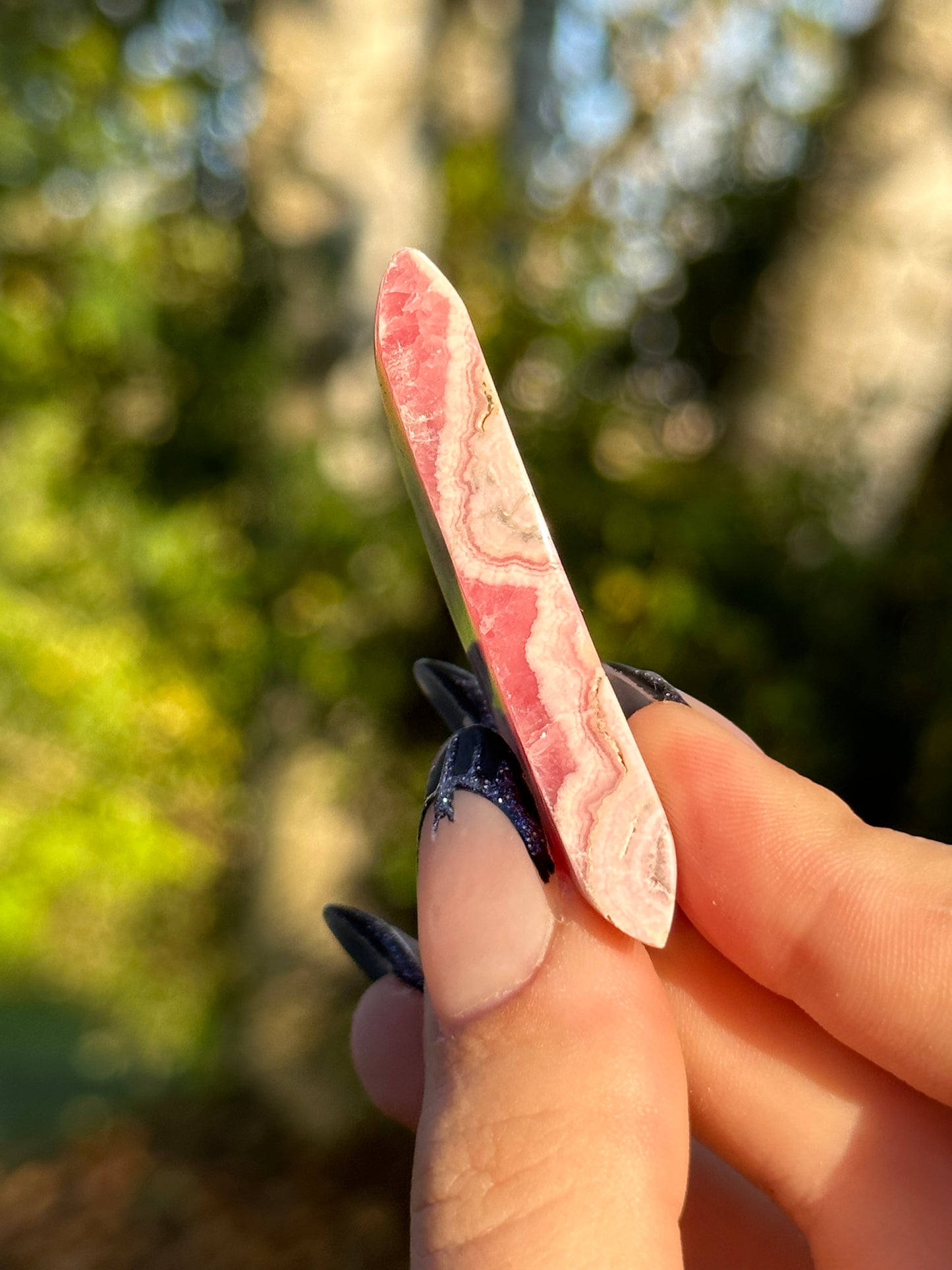 Rhodochrosite Moon