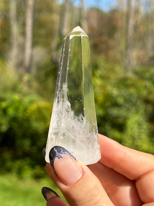 Clear Quartz Tower