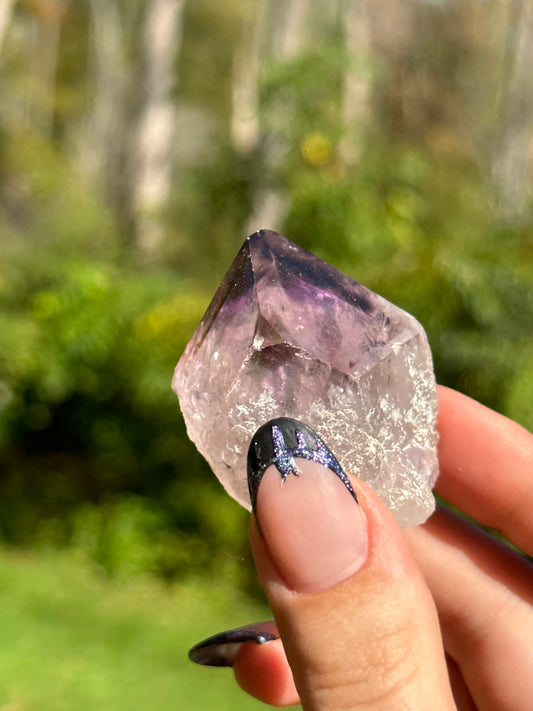 Phantom Amethyst Top Polished Point