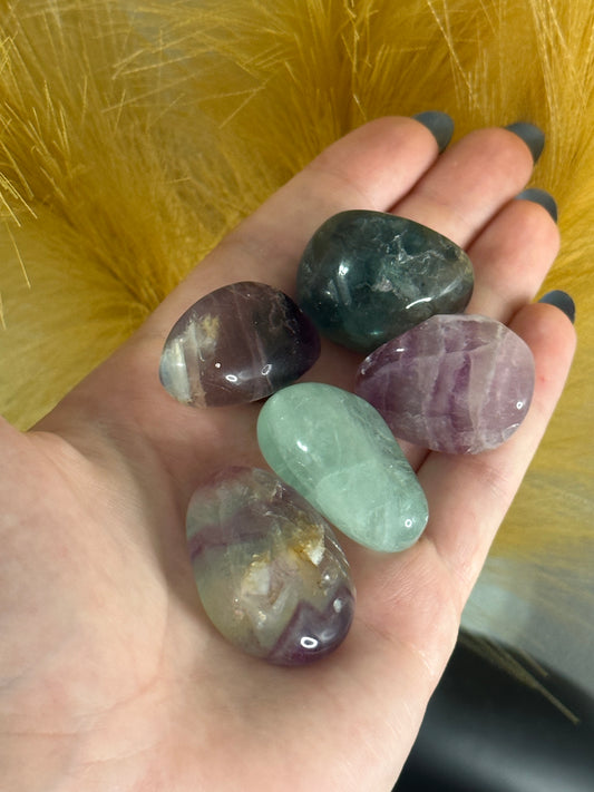 Fluorite Tumbles - 2 sizes