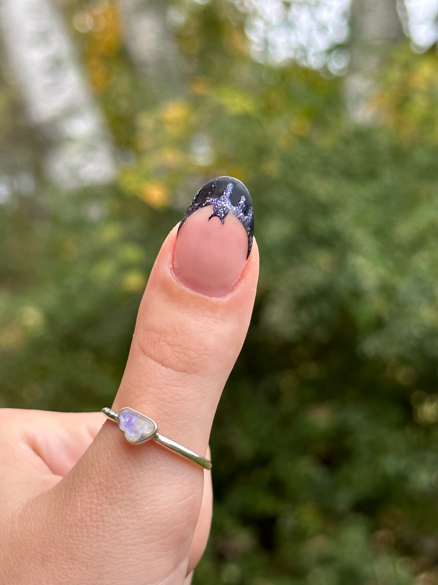 Moonstone Cloud Rings - Sized