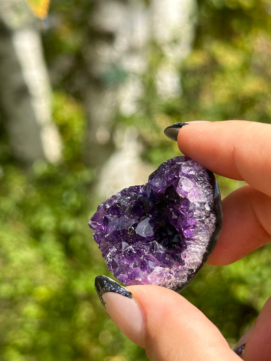 Amethyst Heart