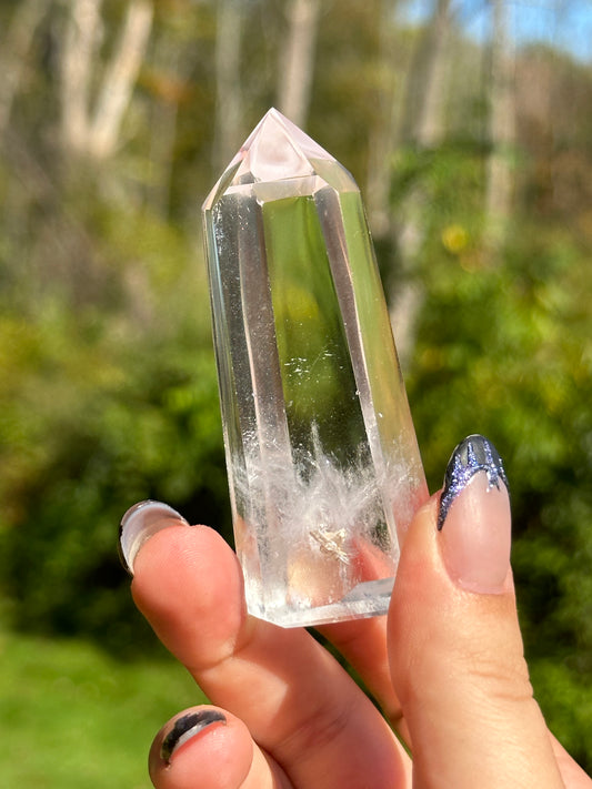 Clear Quartz Tower